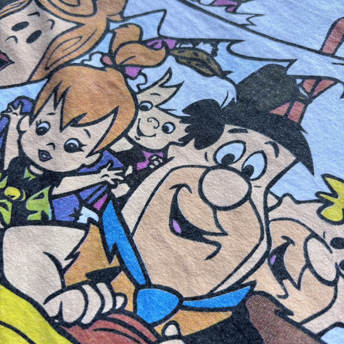 Band Tees × Vintage vintage 1995 90s THE FLINTSTONES Movie Promo Rap t-shirt Size US L / EU 52-54 / 3 - 6 Thumbnail