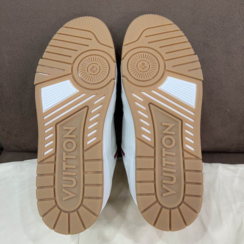 Louis Vuitton Louis Vuitton Trainer Low Top Sneakers in White -2508 Size US 8 / EU 41 - 4 Thumbnail