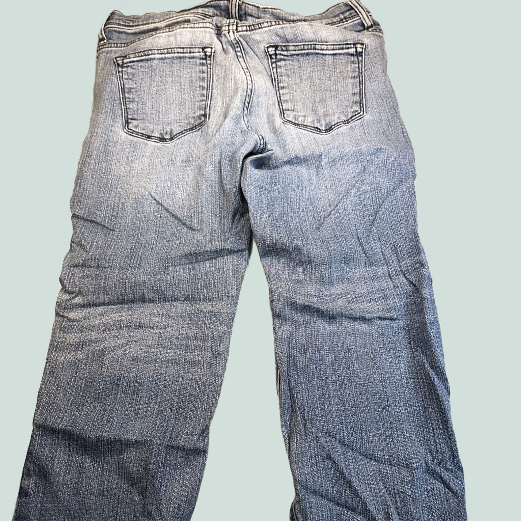Vintage VINTAGE Sneak Peek Kapri Capri Jeans Women 5 Blue Distressed Capris 5-Pocket Design Mid Rise Relaxed Fit Jeans Women Blue Capris Capris Jeans Women Size 27" / US 4 / IT 40 - 1 Thumbnail
