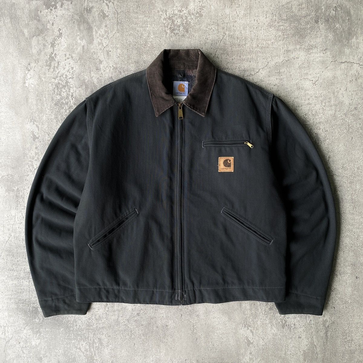 Carhartt VINTAGE CARHARTT DETROIT J128 CHARCOAL Size US L / EU 52-54 / 3 - 1 Thumbnail