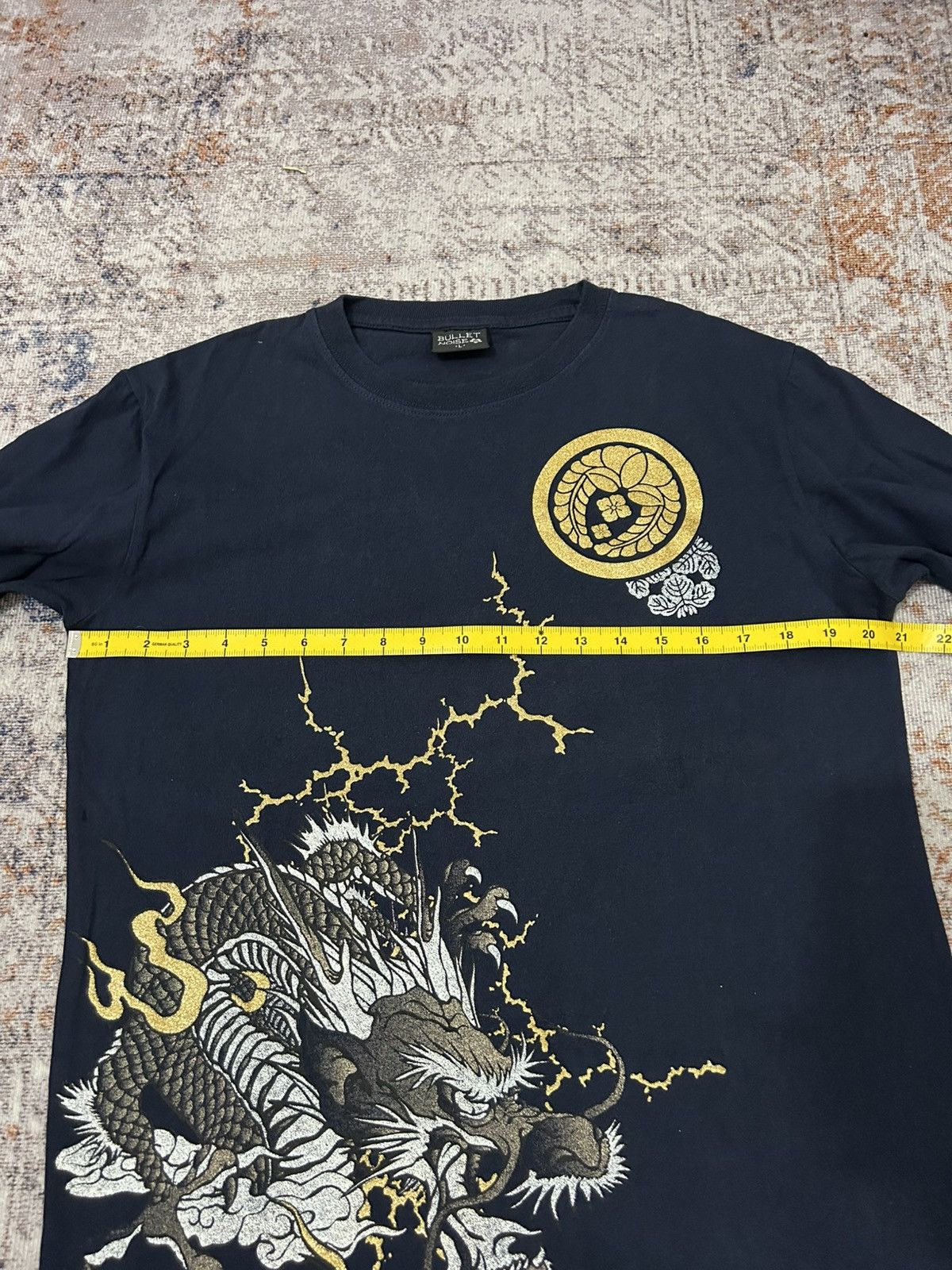 Karakuri Tamashii Bullet Noise Sukajan Dragon Japan Long Sleve Size US L / EU 52-54 / 3 - 9 Thumbnail