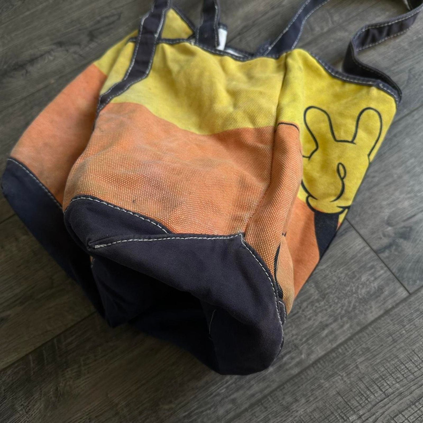 Disney × Vintage Vintage Canvas Disneyland Disney Mickey Mouse Tote Bag Size ONE SIZE - 6 Thumbnail