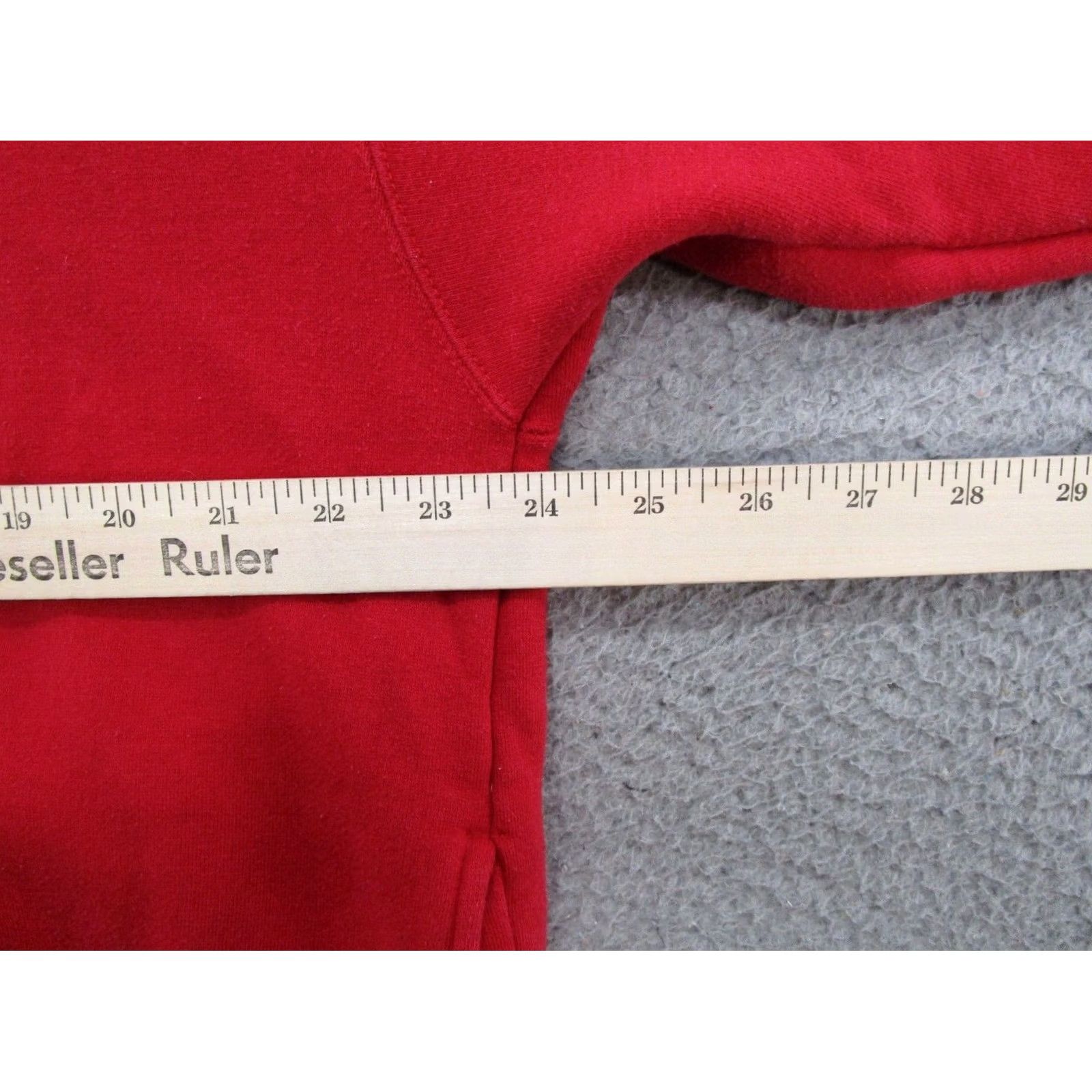 Vintage VINTAGE Wisconsin Badgers 1/4 Zip Sweatshirt Men L Red 90s 1999 Cadre Shirt Size US L / EU 52-54 / 3 - 5 Thumbnail