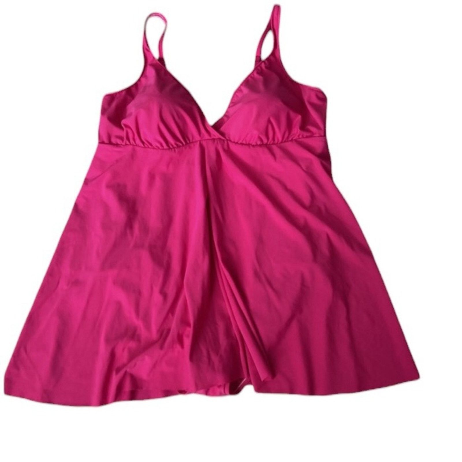 Croft & Barrow Croft and barrow Womens swimsuit Pink Tummy Slimming| Sz 20w Size 42" / US 20 - 1 Thumbnail