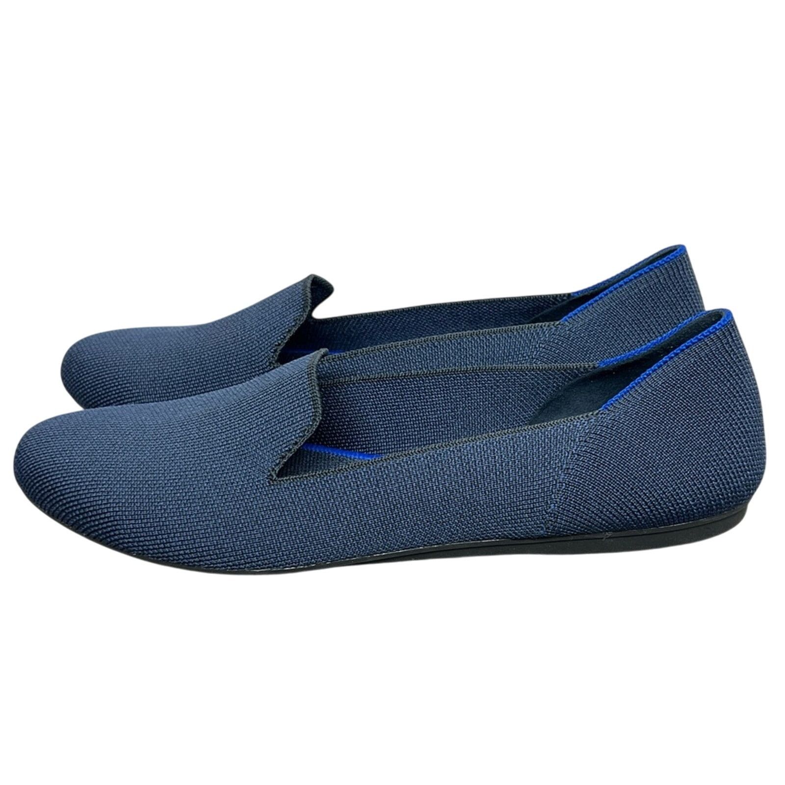 Other Rothys The Loafer Women's Slip-On Shoes Navy Round Toe Flats Size US 10 / IT 40 - 2 Thumbnail