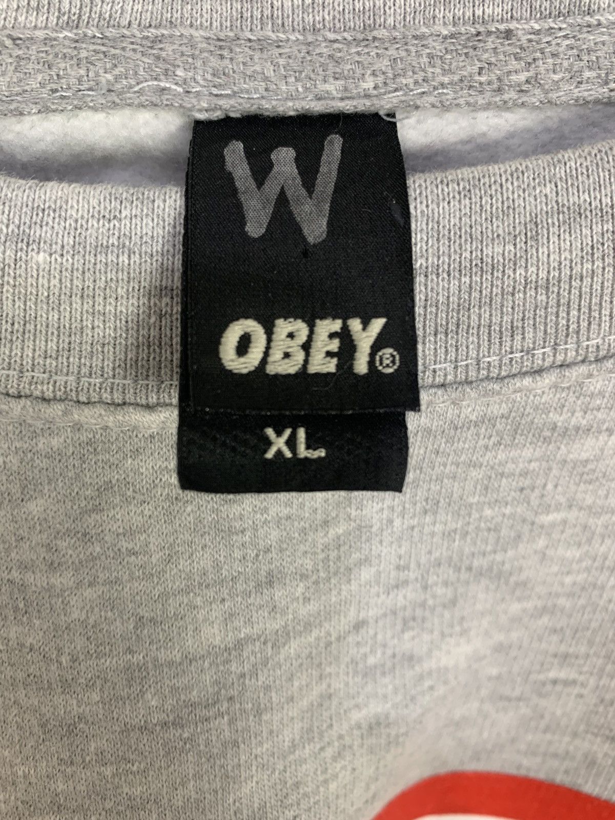 Obey Obey Apparel Streetwear JapaneseBrand Big logo Sweatshirt Size US L / EU 52-54 / 3 - 8 Thumbnail