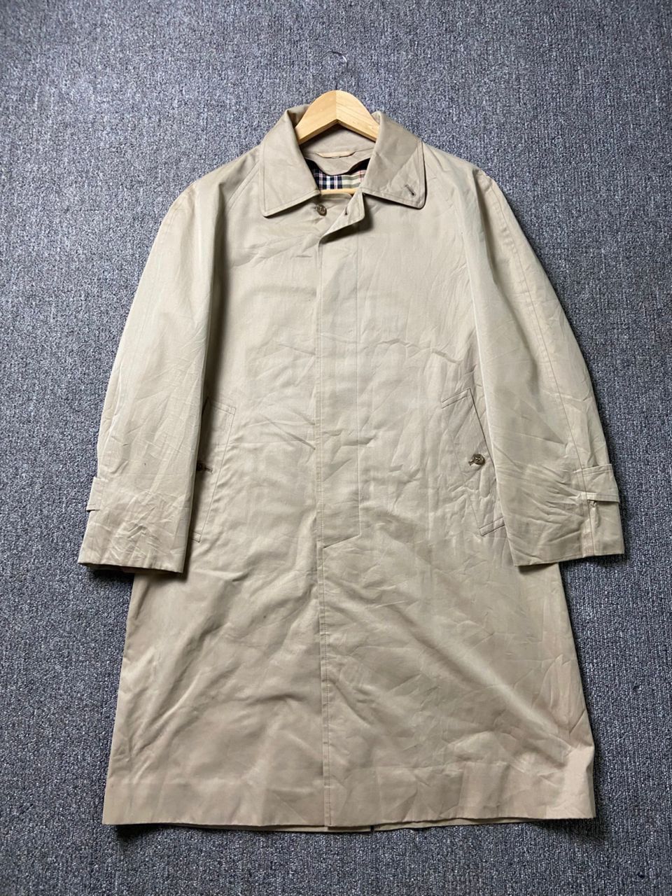 Japanese Brand Great Jarman Original Long Trench Coat (195) Size US XS / EU 42 / 0 - 1 Thumbnail
