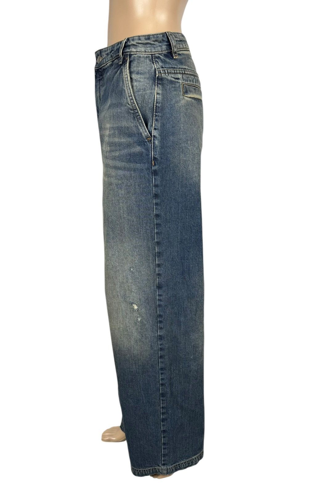 MAX&Co. Max & Co Wide Leg Jeans size 27 Max Mara Line Size 27" / US 4 / IT 40 - 4 Thumbnail