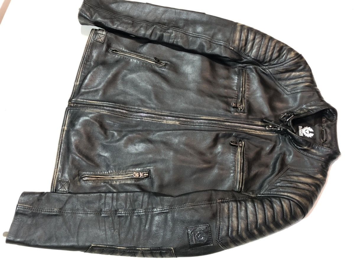 Belstaff Belstaff Leather Jacket Luxury Racing biker Size US L / EU 52-54 / 3 - 10 Thumbnail