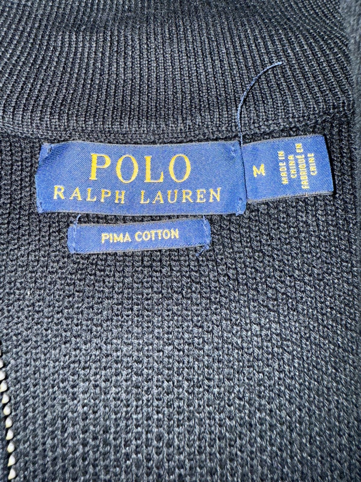 Designer × Polo Ralph Lauren × Vintage Polo Ralph Lauren Turtleneck Zip Up Size US M / EU 48-50 / 2 - 3 Thumbnail
