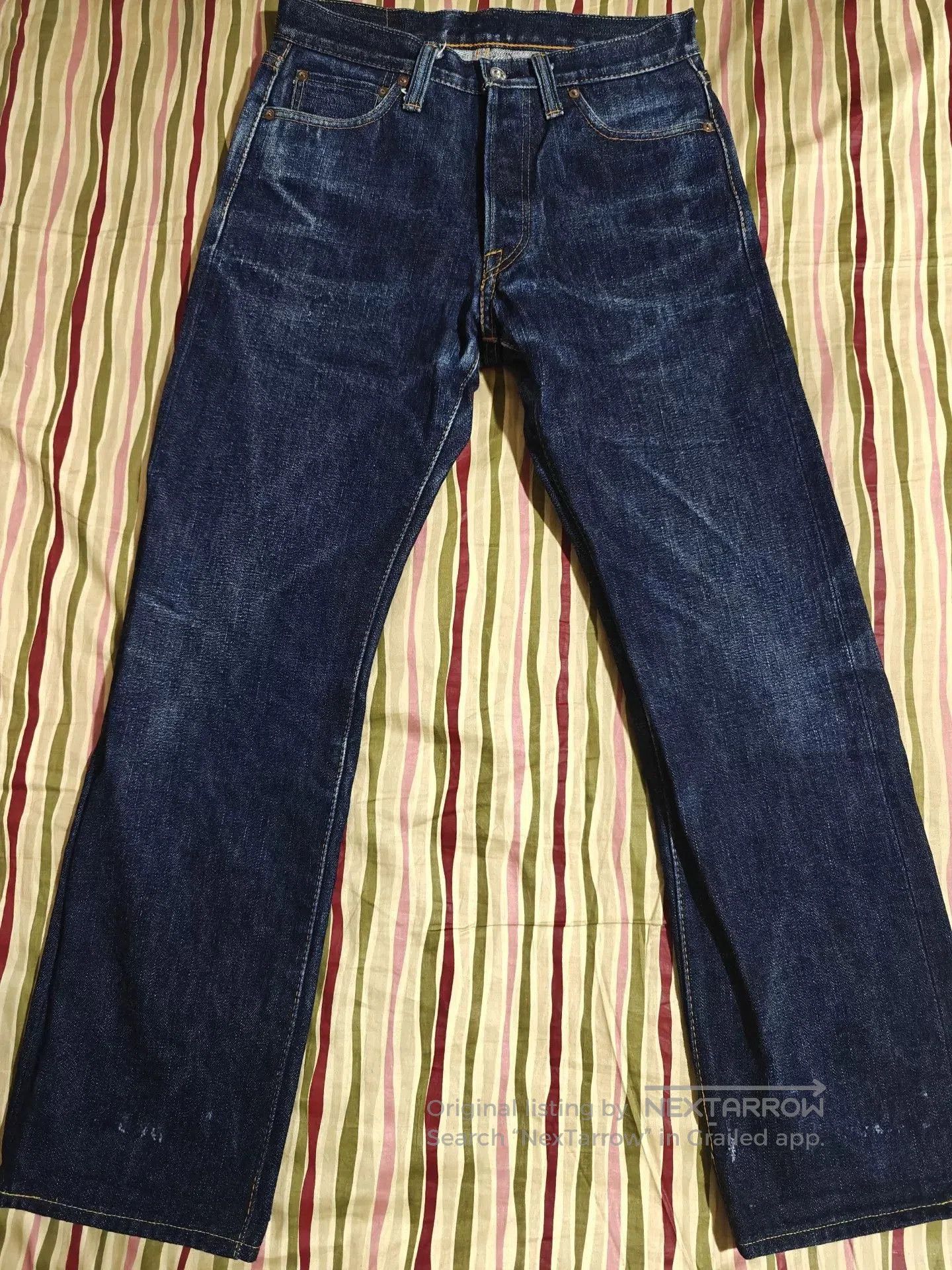 Samurai Jeans SAMURAI JEANS S510XX 19OZ Straight Jeans. Size US 30 / EU 46 - 2 Thumbnail
