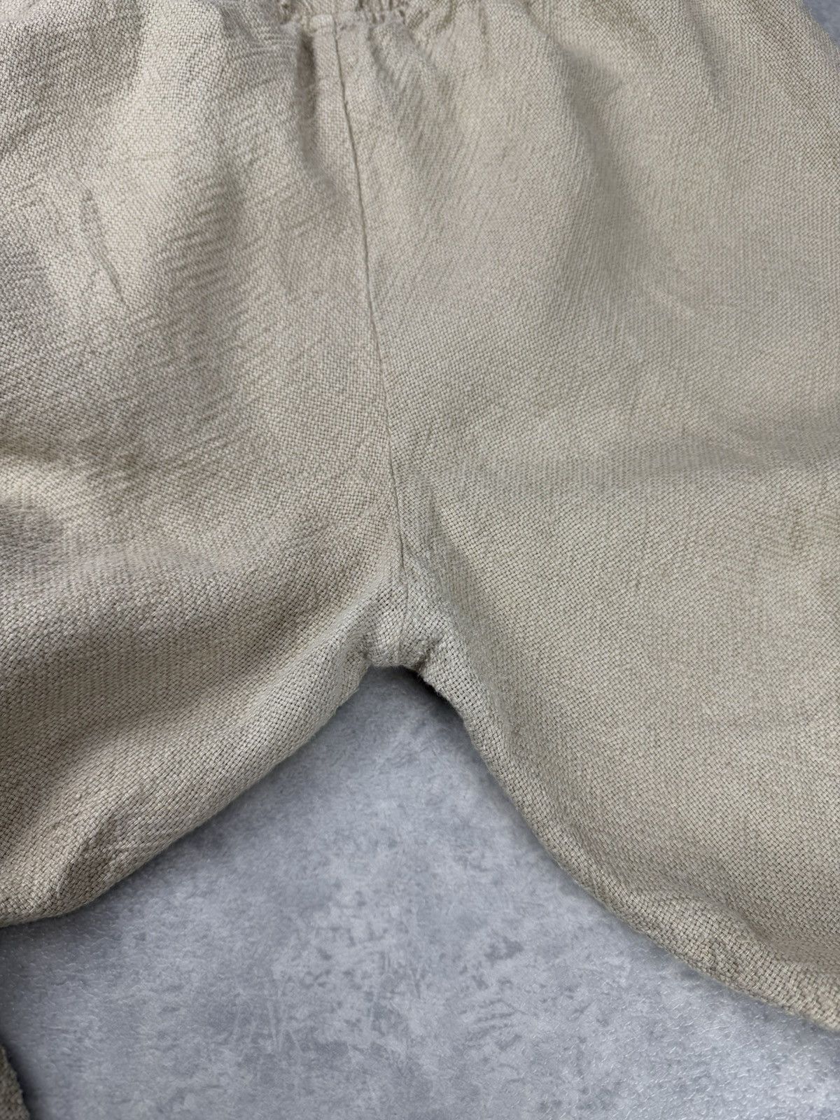 Other Ateliers Francais de Confection Linen Pants Beige Size 3 Size 30" / US 8 / IT 44 - 10 Thumbnail