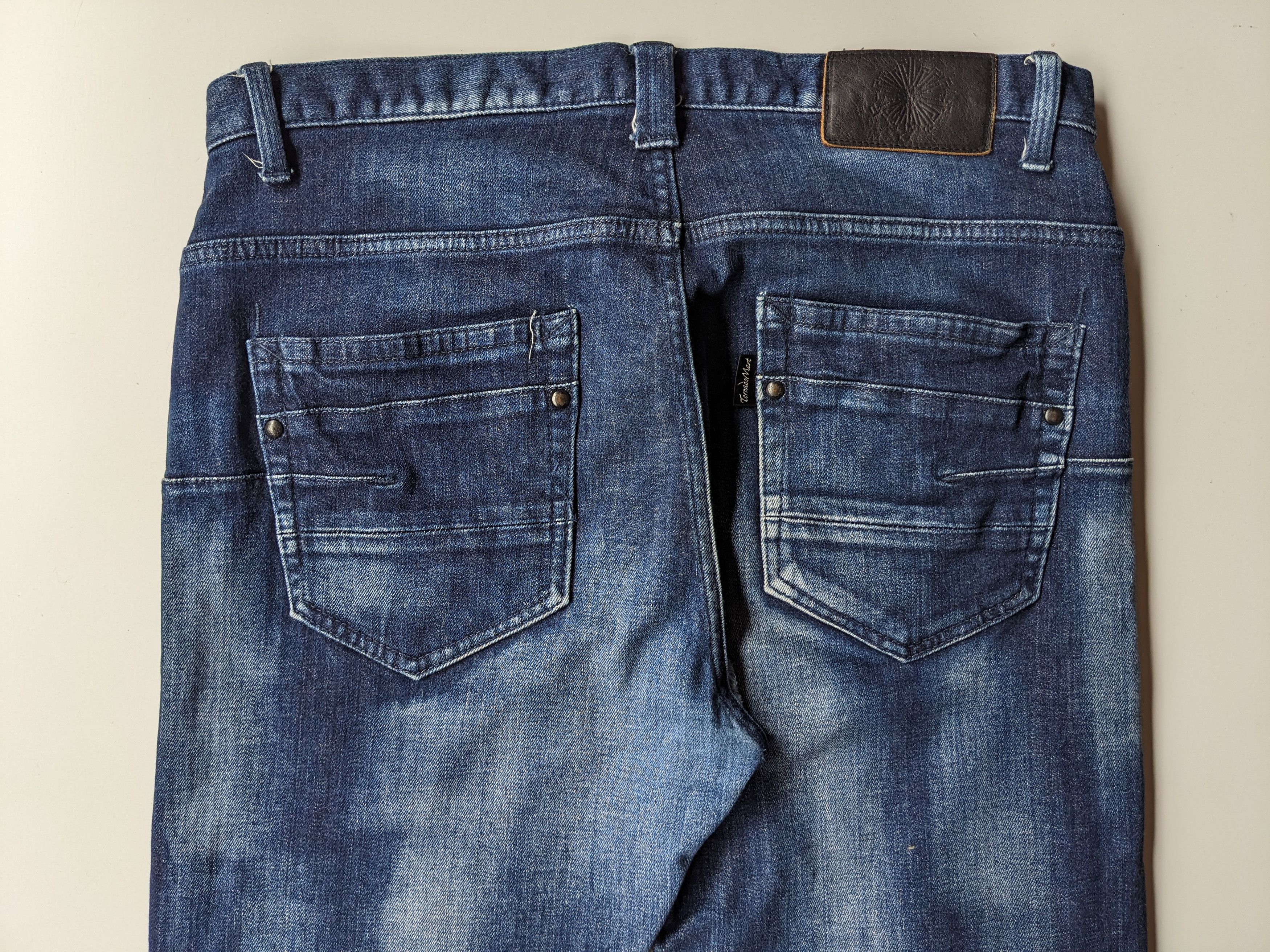 Japanese Brand × Jean × Tornado Mart Tornado Mart faded straight jeans Size US 32 / EU 48 - 6 Thumbnail