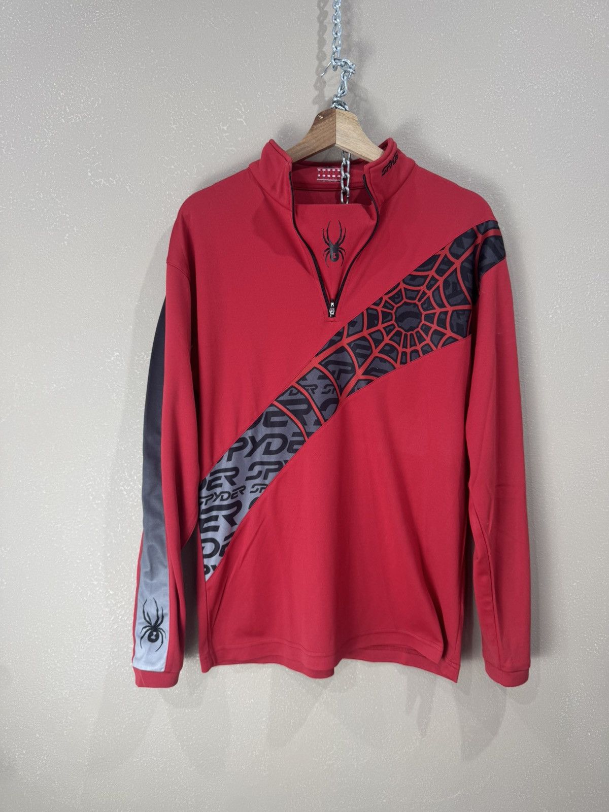 Spyder Spyder Thermo 1/4 Zip Longsleeve Outdoor Hiking Size US M / EU 48-50 / 2 - 1 Thumbnail