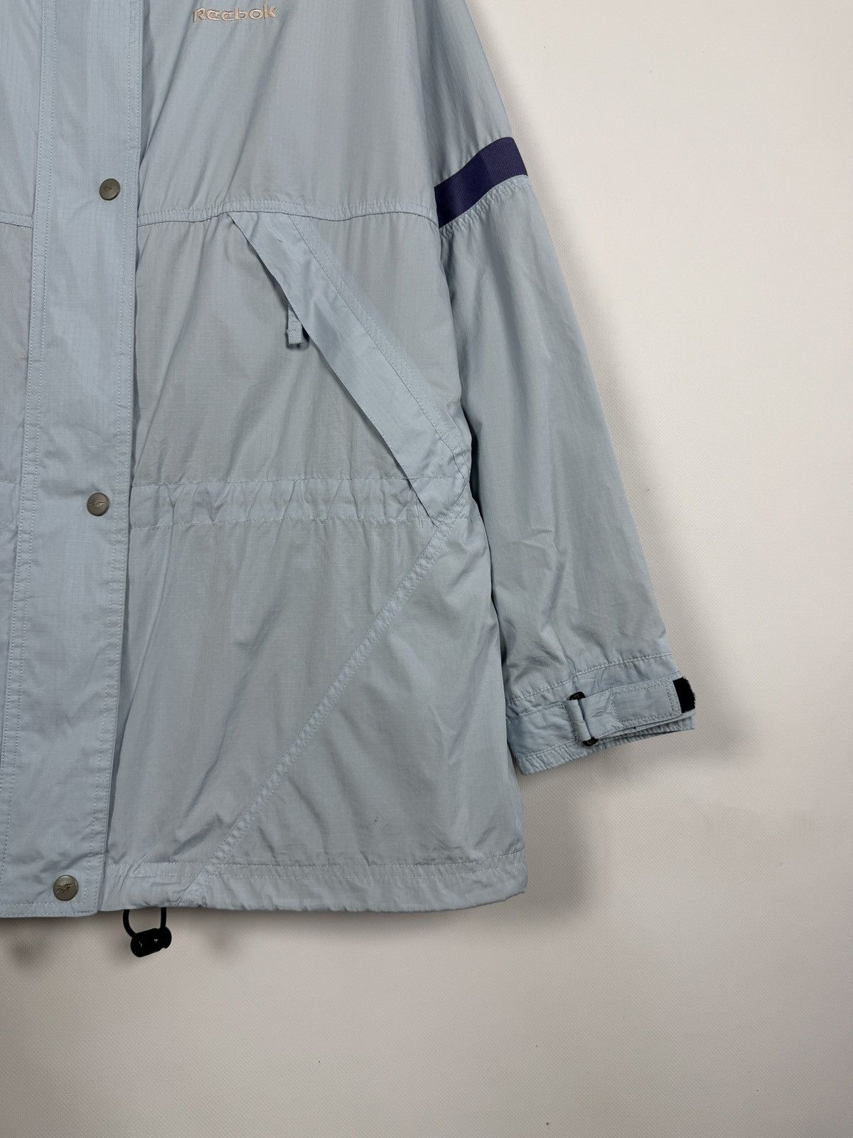 Reebok Women’s Vintage 90s Reebok Nylon Jacket Windbreaker Size L Size L / US 10 / IT 46 - 5 Thumbnail