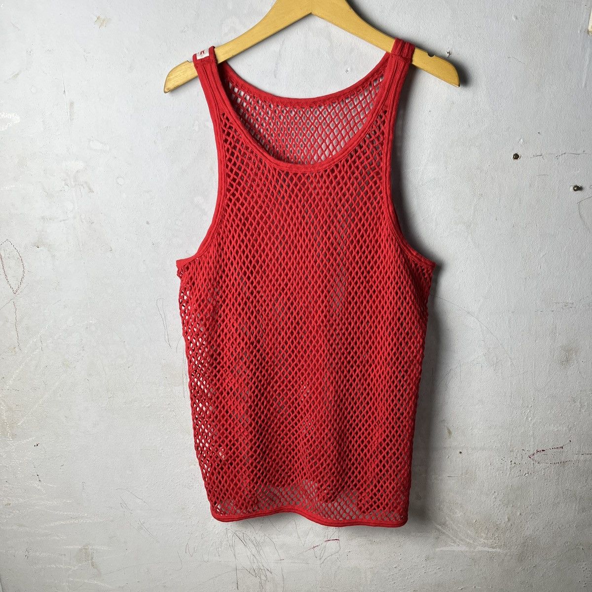 MasterPiece Vintage Masterpiece Mesh String Tank Tops Size US XXL / EU 58 / 5 - 2 Thumbnail