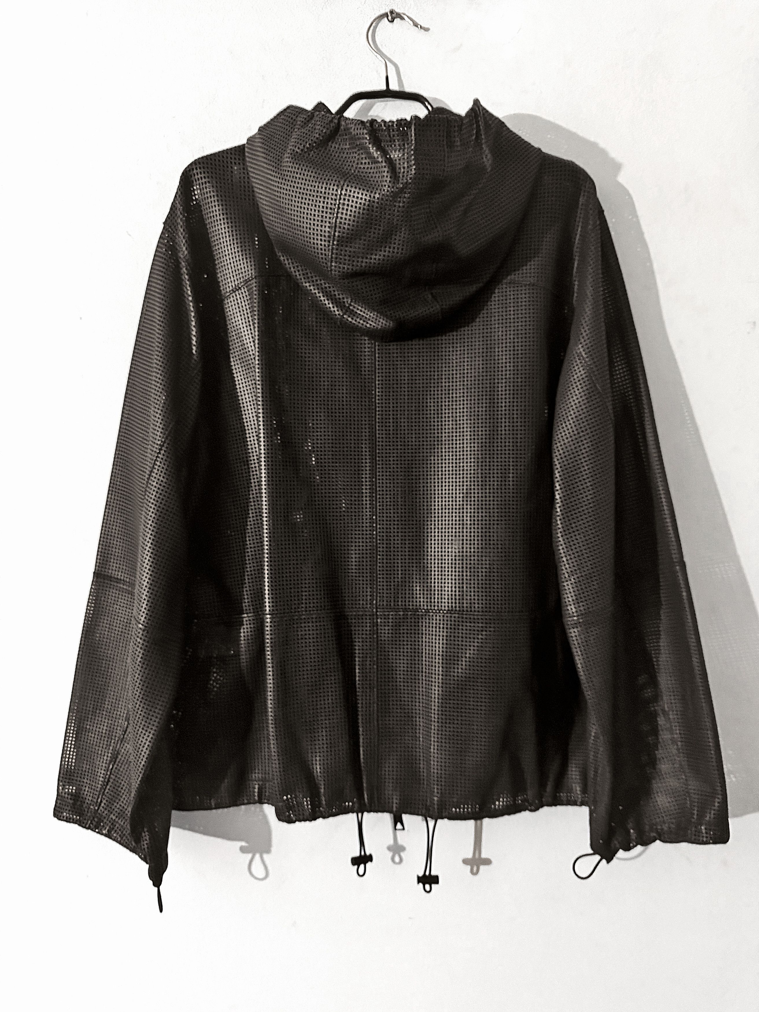 Bottega Veneta Retail $4800 Hooded Semiplonge Leather Jacket Size US M / EU 48-50 / 2 - 2 Thumbnail