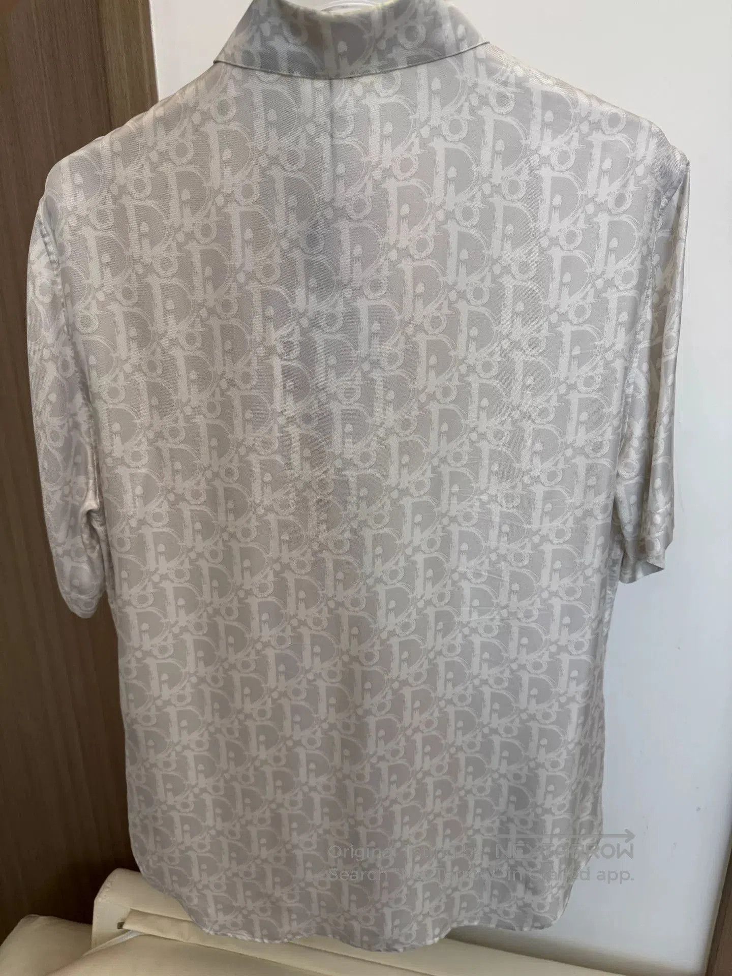 Dior Dior Silk Logo Short Sleeve Shirt. Size US XS / EU 42 / 0 - 2 Thumbnail