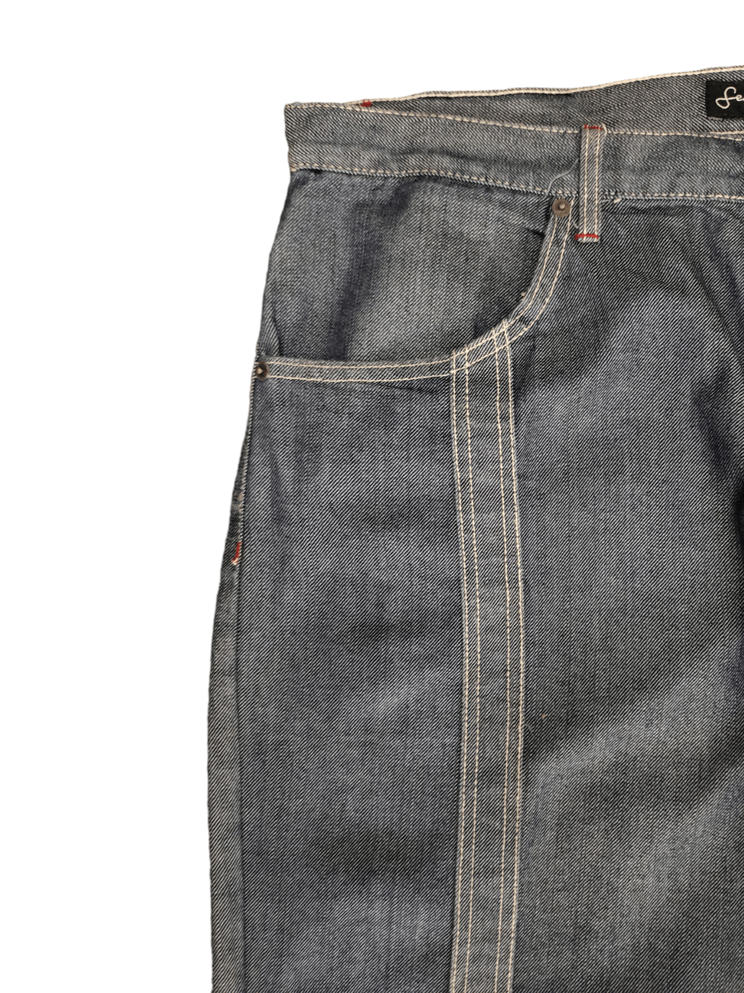 Sean John Sean John Embroidered Wide Leg Denim Y2k Jnco Baggy Jeans Size US 38 / EU 54 - 5 Thumbnail