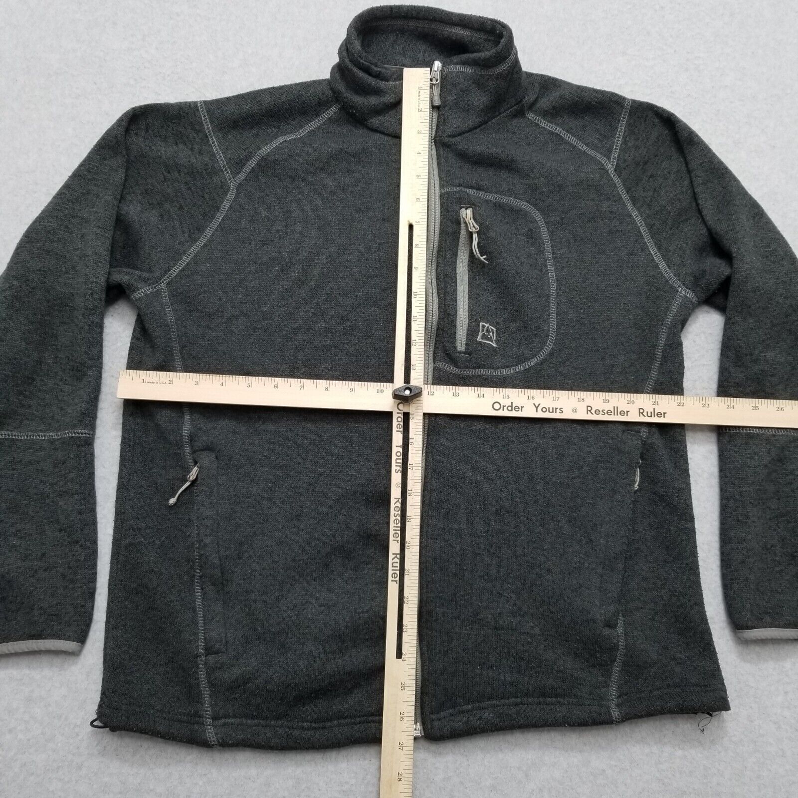 Avalanche Avalanche Jacket Womens XL Gray Pockets Full Zip Sweater Size XL / US 12-14 / IT 48-50 - 6 Thumbnail