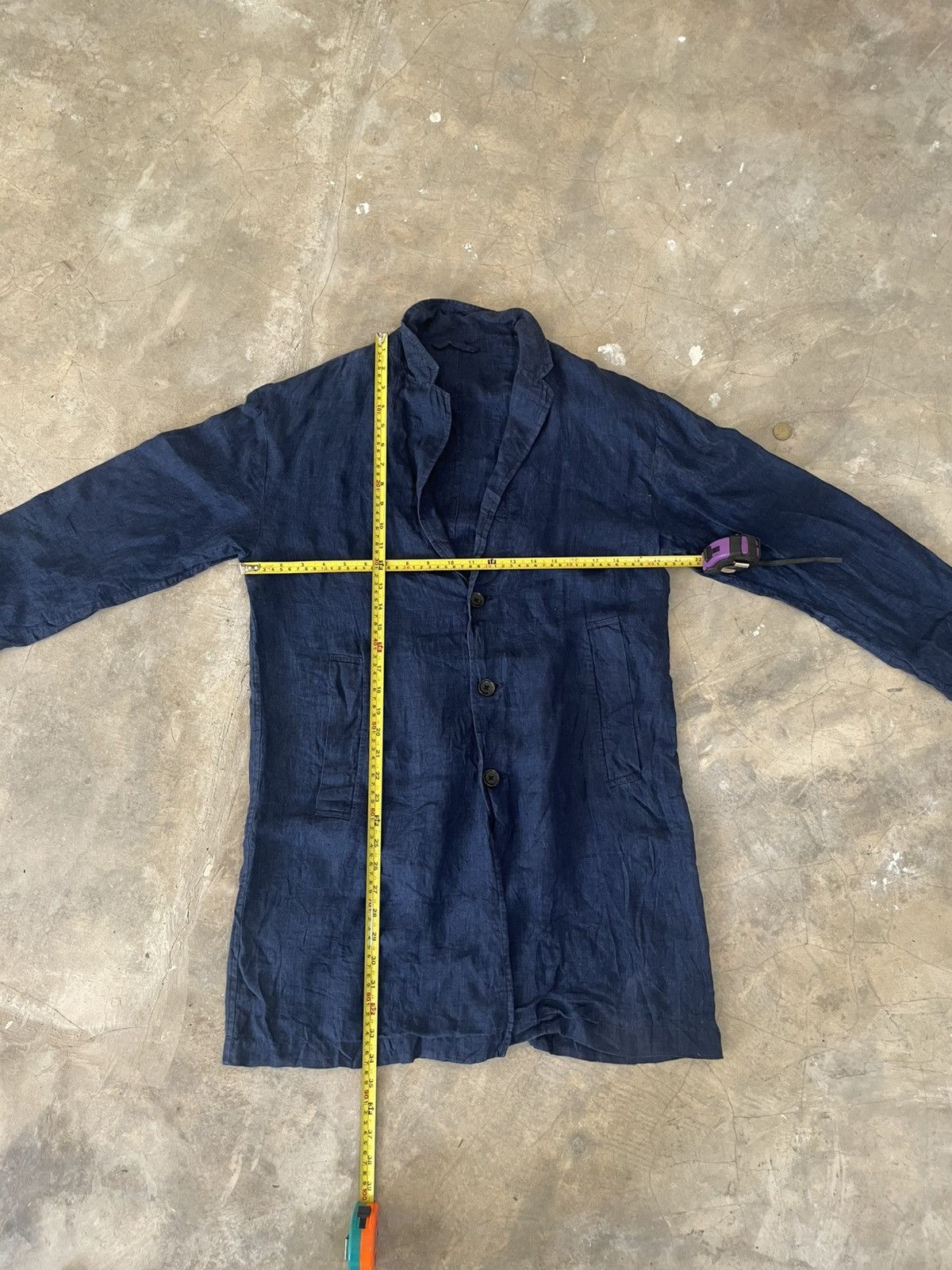 Other Vintage Y2k back number light linen coat Size US M / EU 48-50 / 2 - 9 Thumbnail