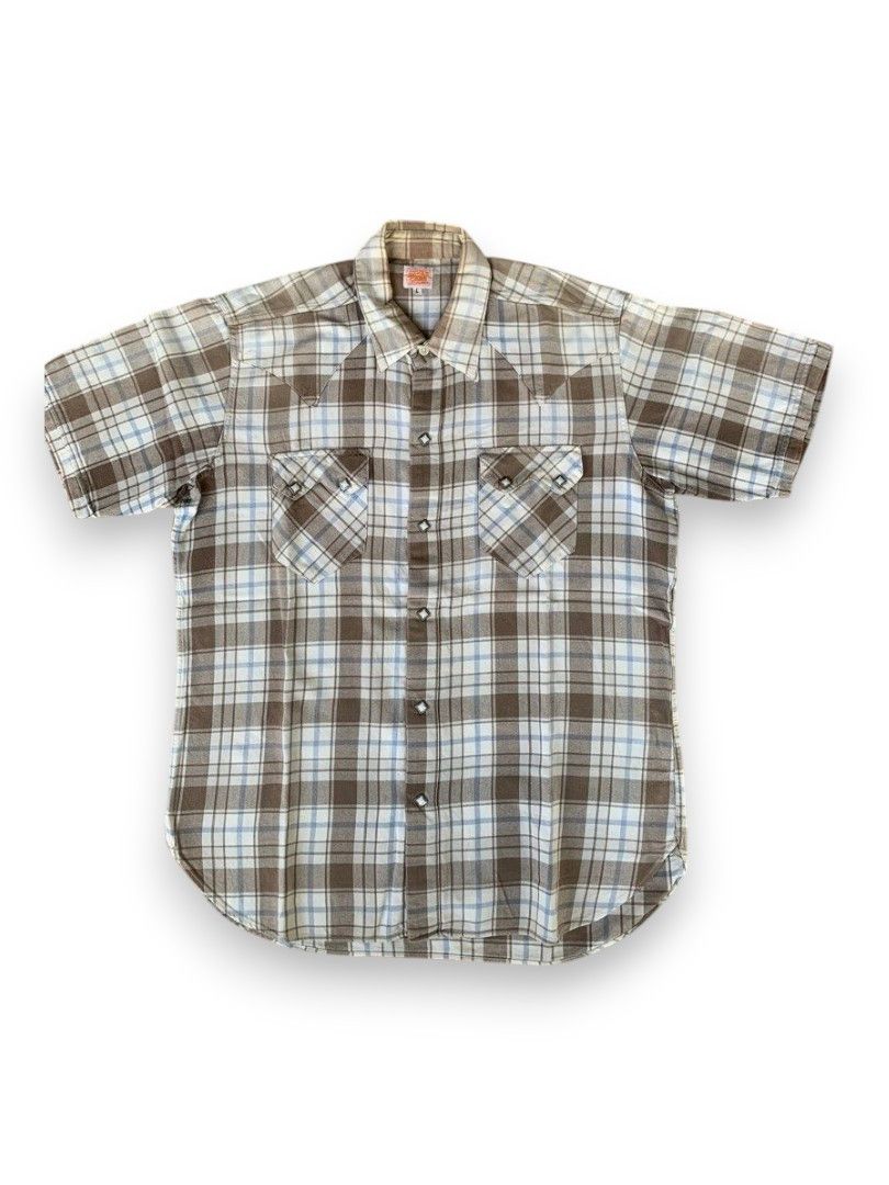 Sugar Cane Sugarcane Japan Plaid Shirt Size US L / EU 52-54 / 3 - 1 Thumbnail