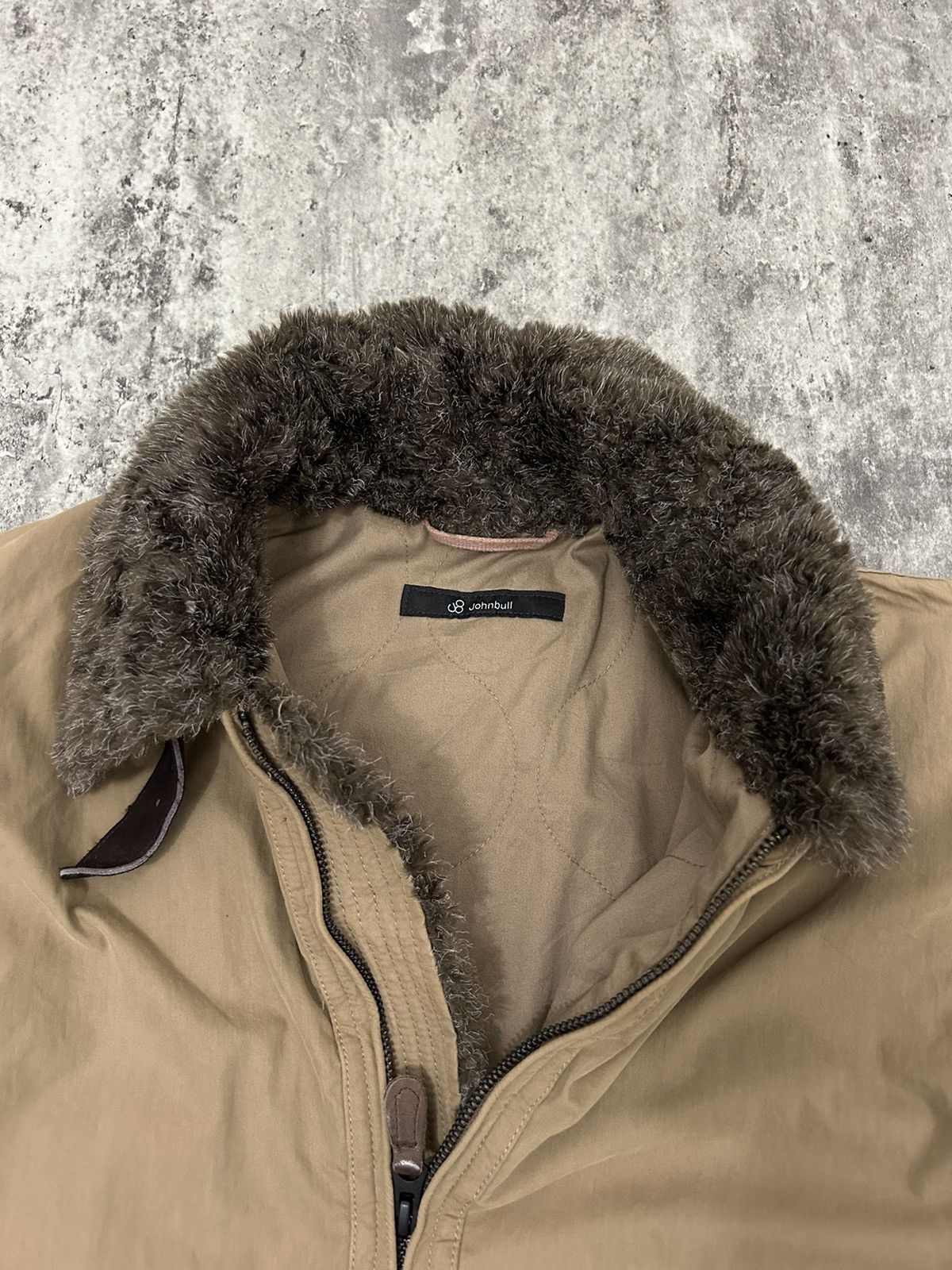 Johnbull × Vintage japanese Jhonbull Fur Cotton jacket Size US L / EU 52-54 / 3 - 9 Thumbnail