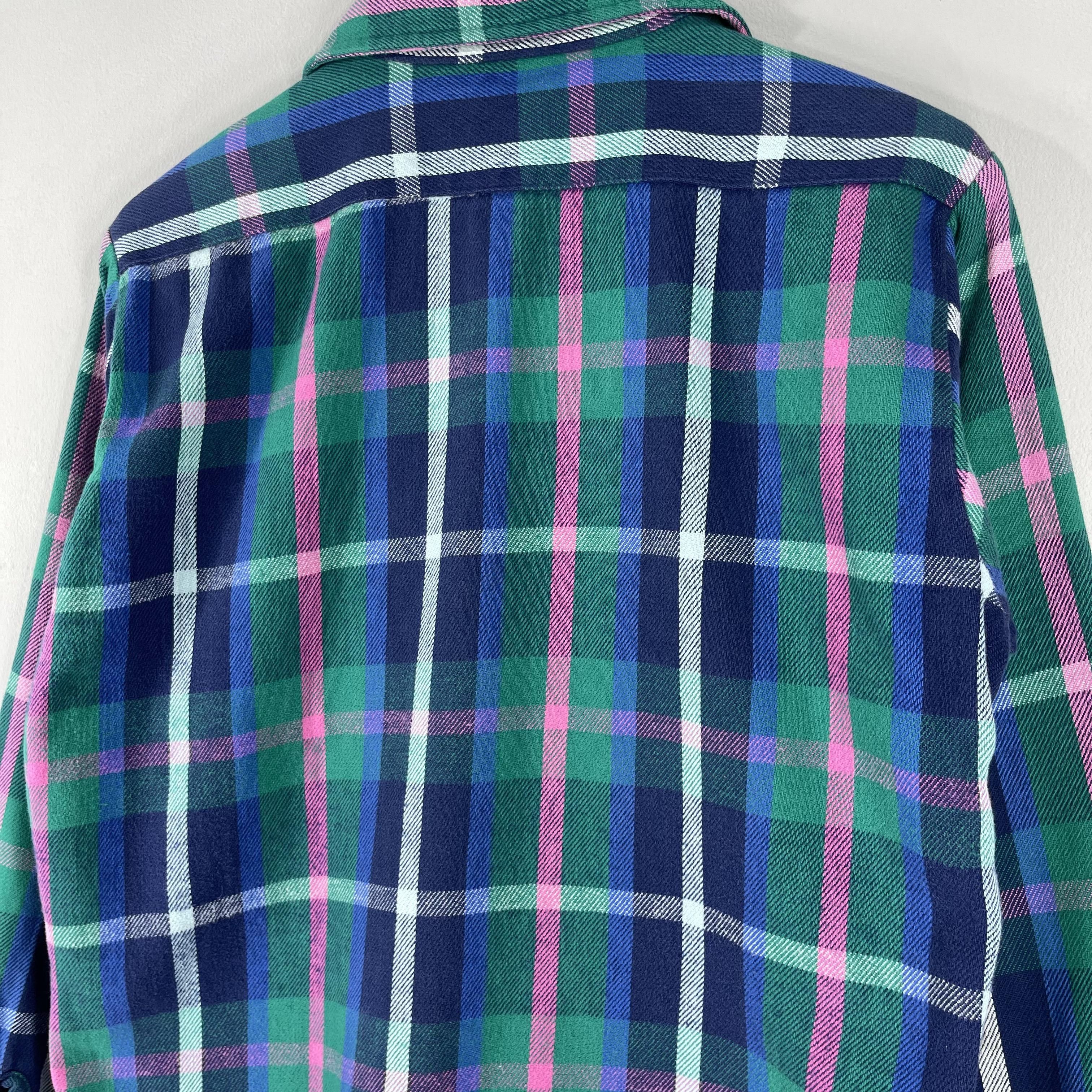 Flannel Vintage FIVE BROTHERS Checkered Double Pocket Flannel Size M / US 6-8 / IT 42-44 - 7 Thumbnail