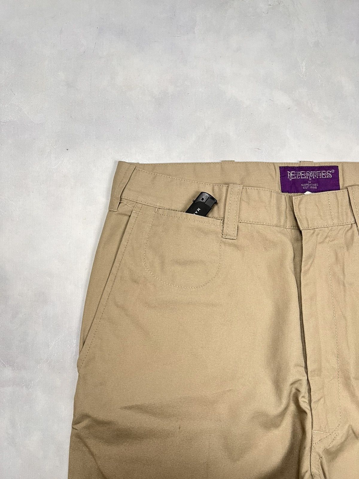 Nepenthes Nephentes Chino Pants Zipper Talon Size US 30 / EU 46 - 4 Thumbnail