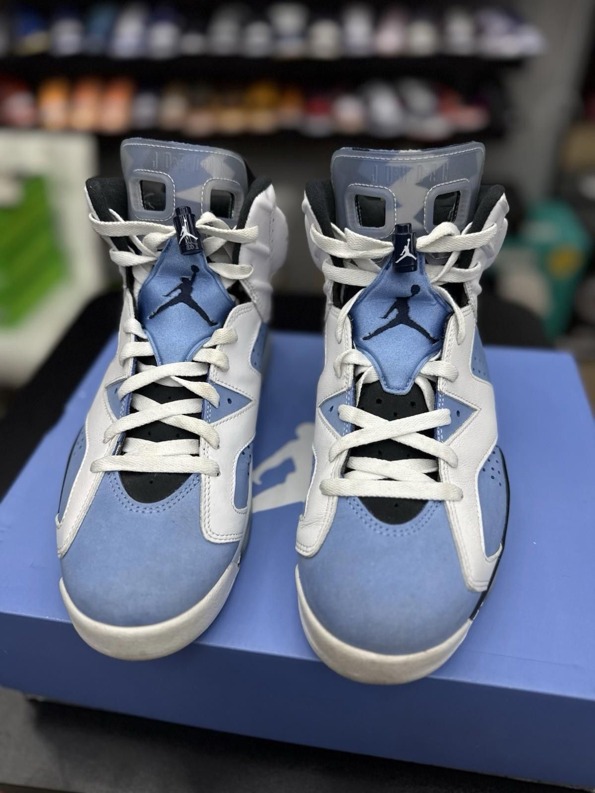 Jordan Brand Jordan 6 Retro Mid UNC - University Blue - Men's Size 11 Size US 11 / EU 44 - 6 Thumbnail