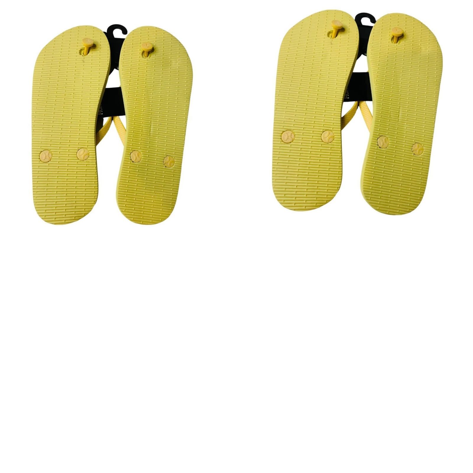 Hurley Hurley Womens Flip Flop 7M Sandal Multicolor Yellow Pink Cheetah Sunrise Size US 7 / IT 37 - 8 Thumbnail