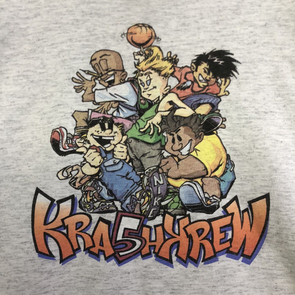 Nike VINTAGE NIKE KRASHKREW HIGHHOOPS BASKETBALL TSHIRT Size US M / EU 48-50 / 2 - 4 Thumbnail