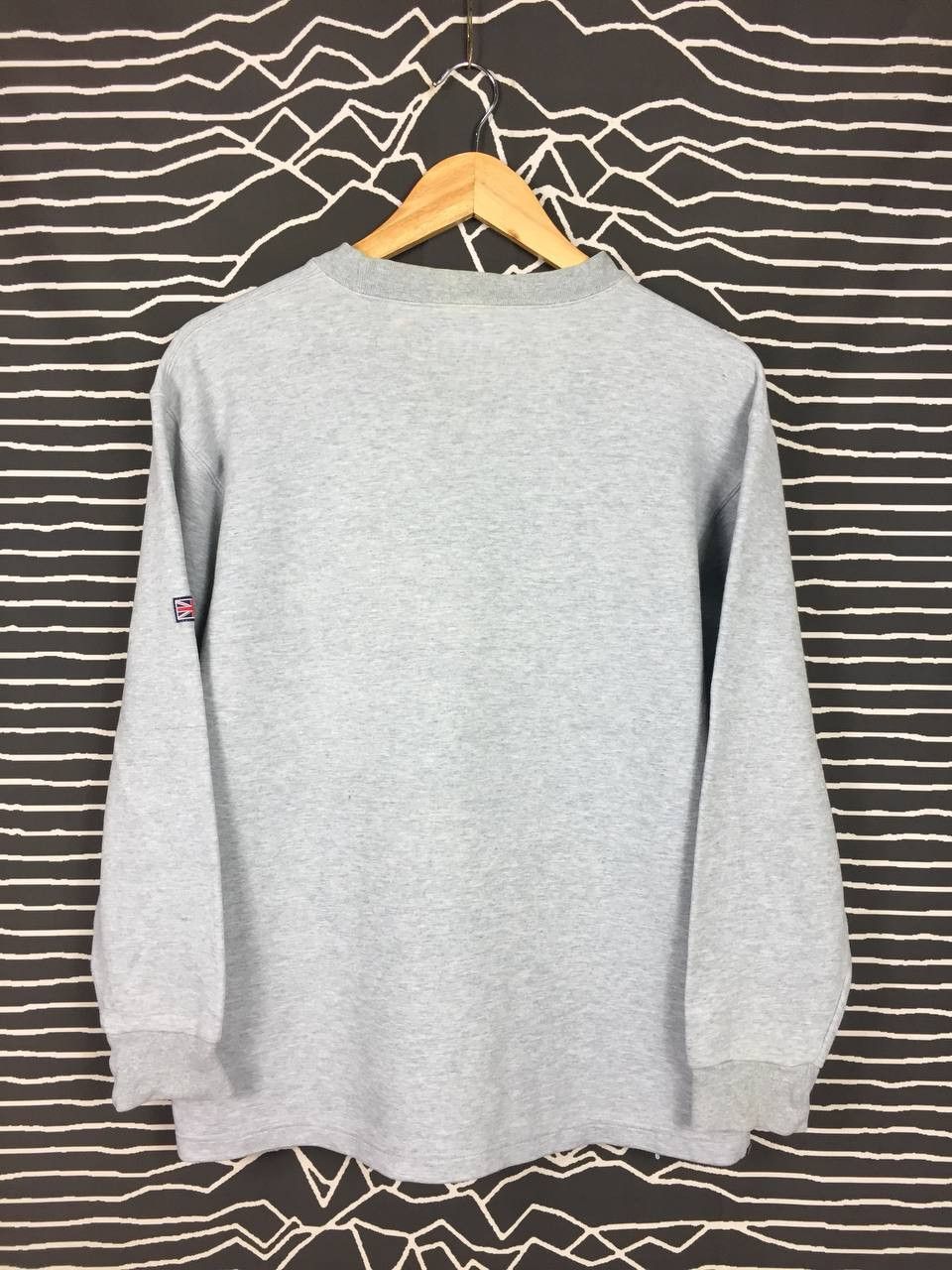 Reebok × Vintage Vtg Reebok Classic UK Flag Embroidered Logo Sweatshirt Size US M / EU 48-50 / 2 - 9 Thumbnail