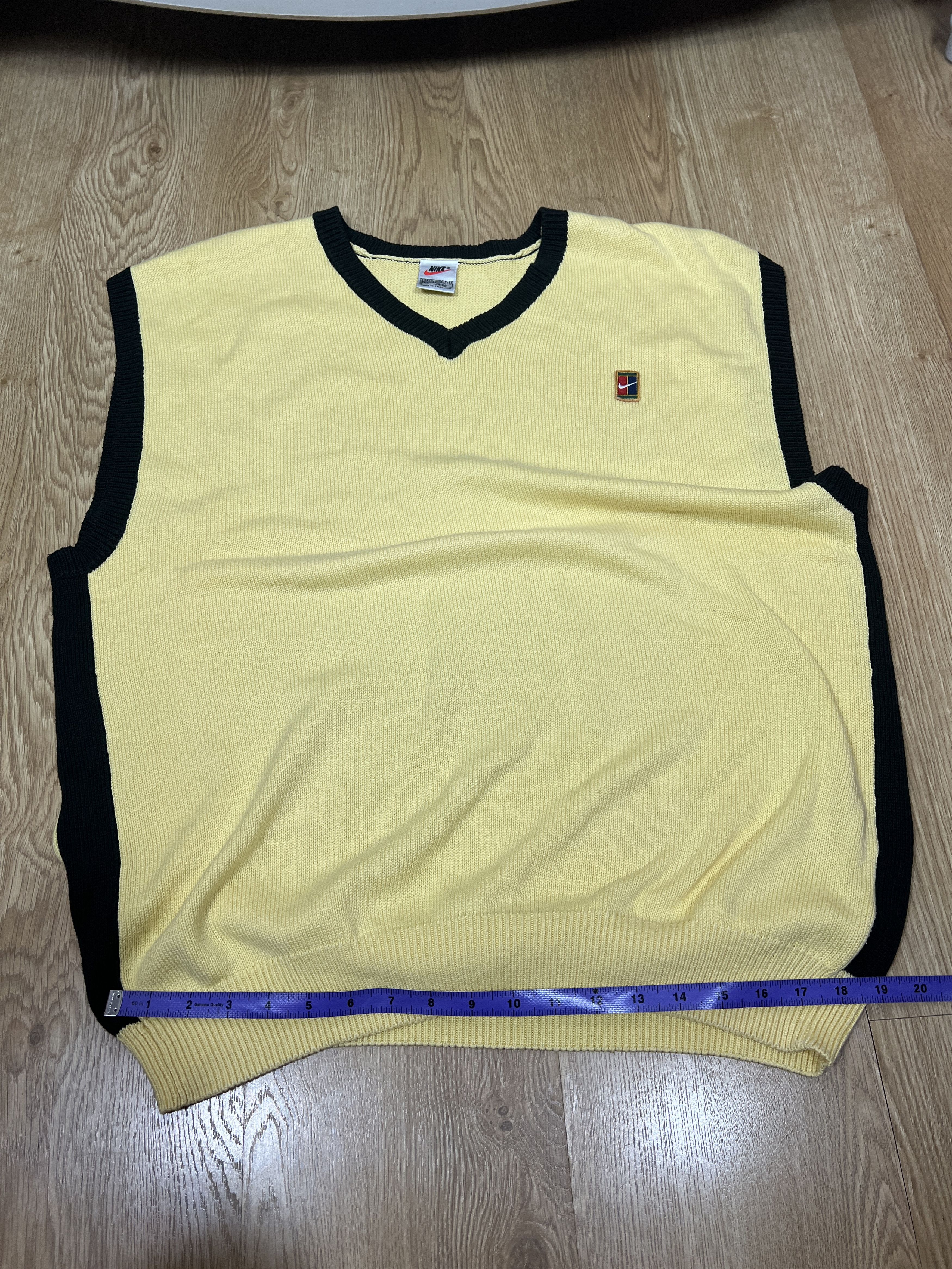 Nike × Vintage vintage nike court knit cottone vest sweater jumper 00s y2k Size US XXL / EU 58 / 5 - 9 Thumbnail