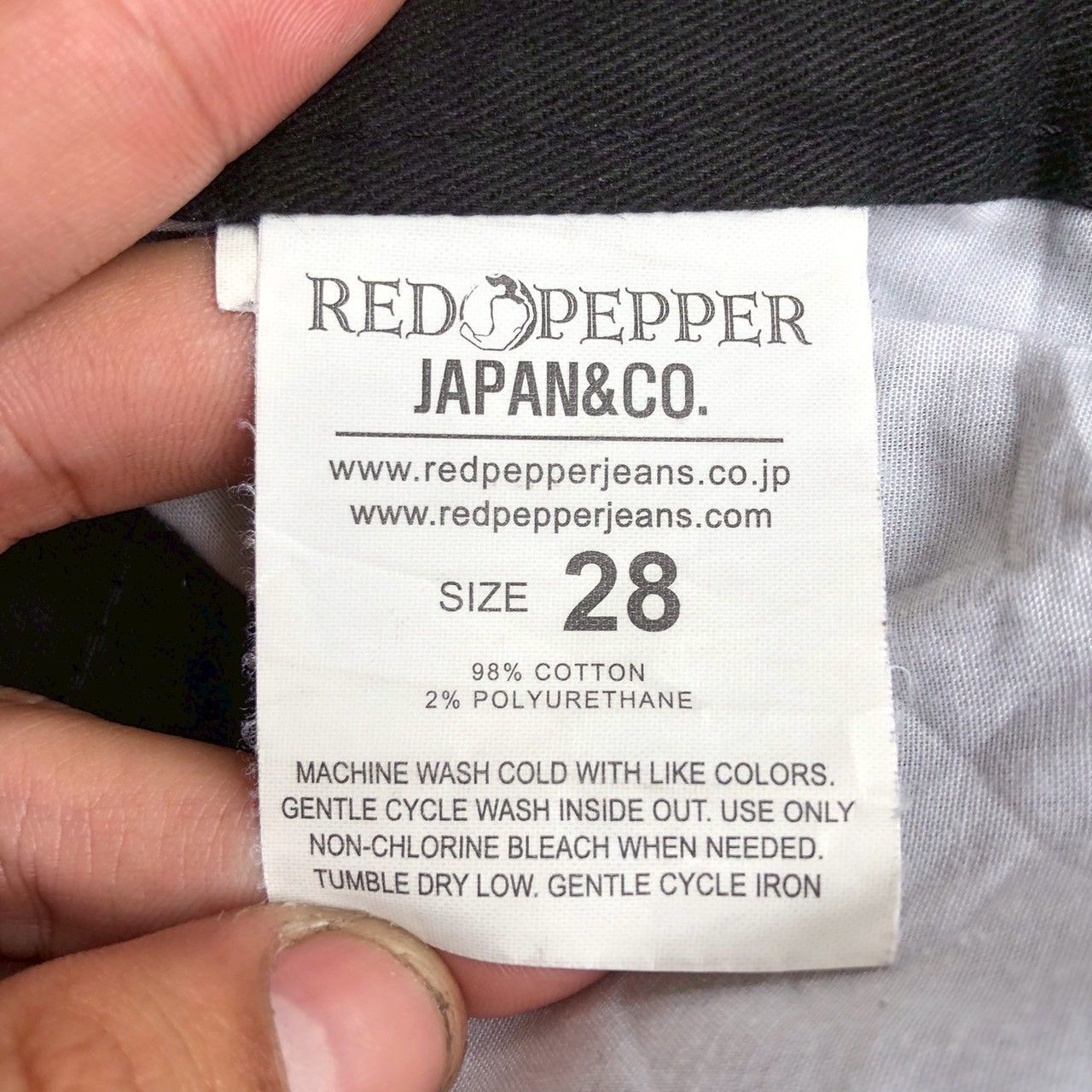 Ed Hardy Vintage Y2K Red Pepper x Ed Hardy Embroidered Denim Size US 28 / EU 44 - 13 Thumbnail