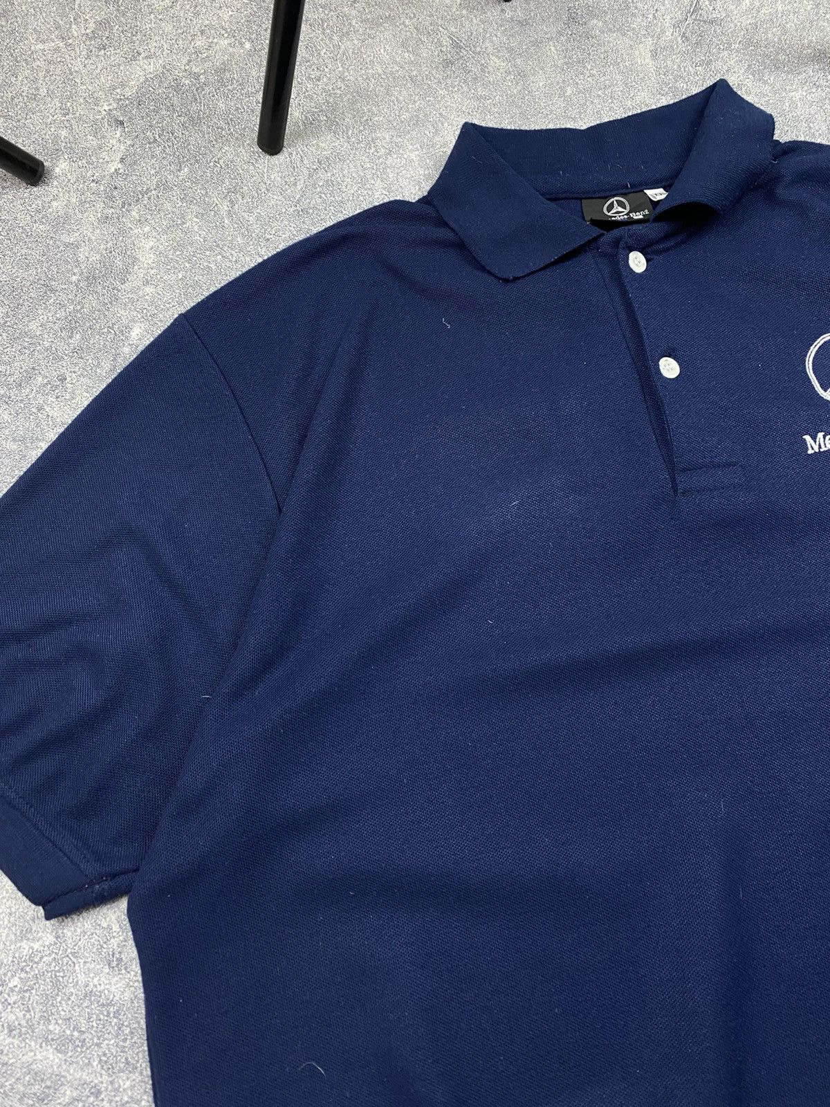 Mercedes-Benz × Vintage Mercedes Benz vintage polos tee 90s Size US XXL / EU 58 / 5 - 11 Thumbnail