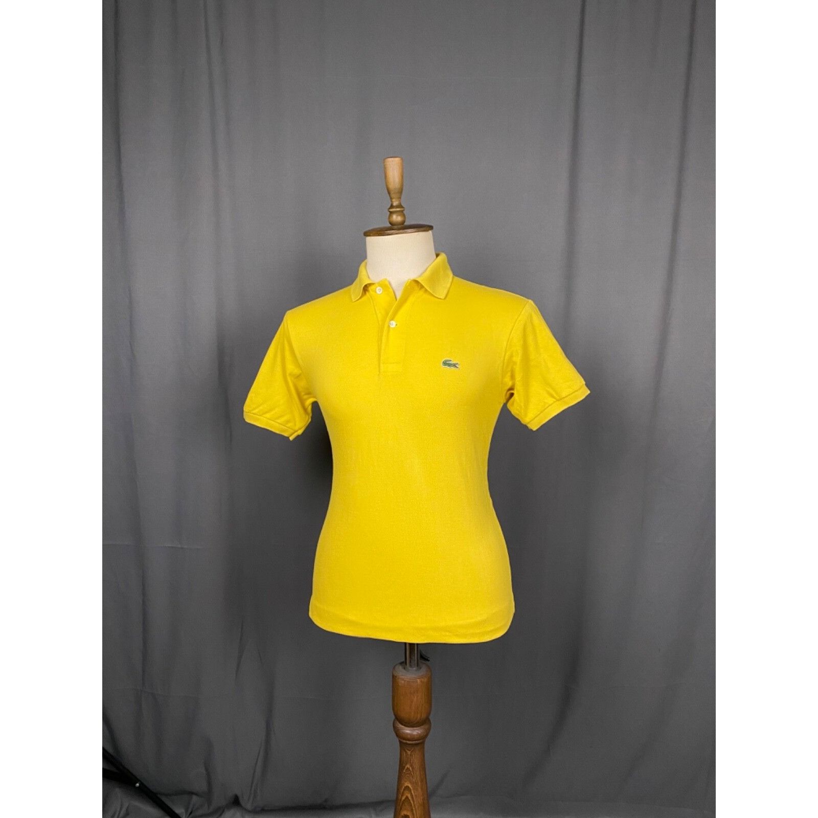 Lacoste Lacoste Small Logo Men's Yellow Polo T-Shirt Size 3 Size US L / EU 52-54 / 3 - 4 Thumbnail