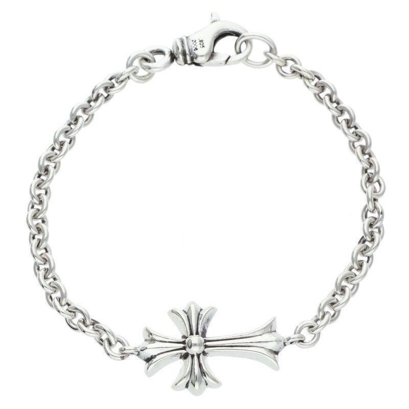 Chrome Hearts Chrome Hearts Tiny CH Cross Chain Bracelet Size ONE SIZE - 1 Thumbnail
