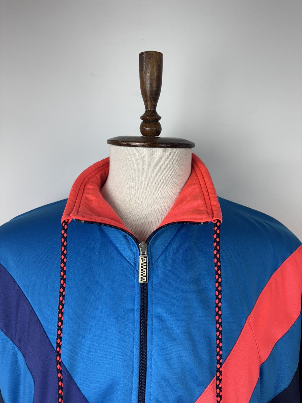 Puma × Vintage Men’s Vintage Puma Retro 90’ Track Top Jacket size 42 Size US L / EU 52-54 / 3 - 3 Thumbnail