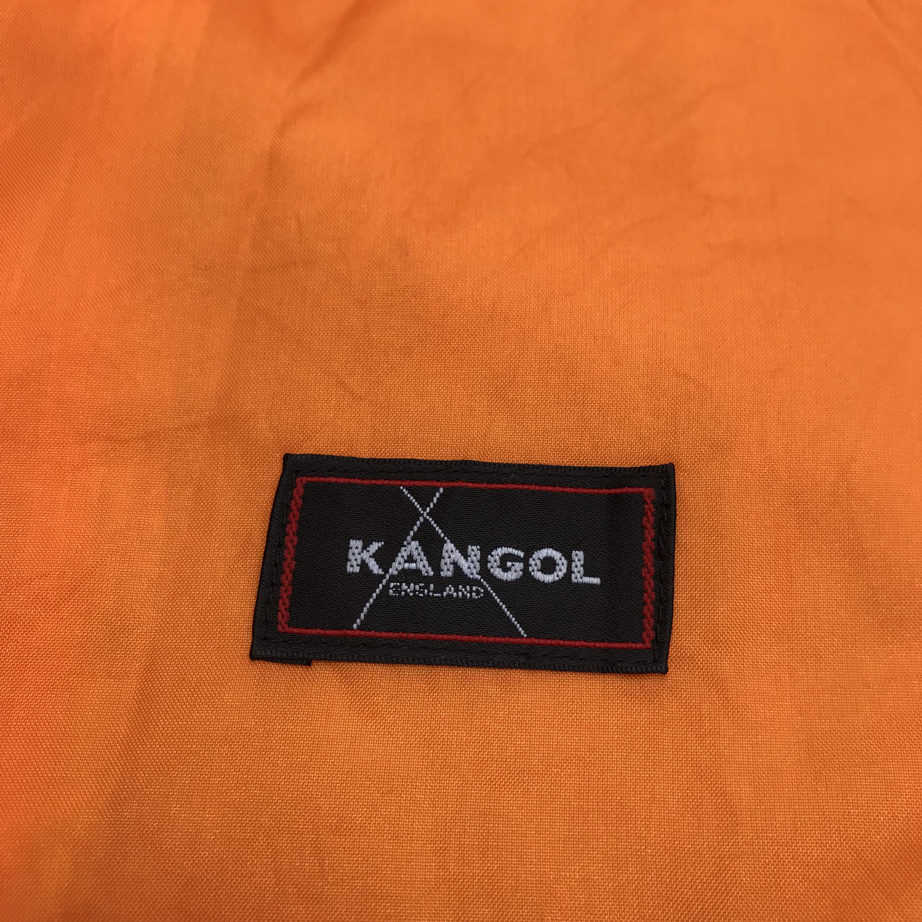 Kangol × Other UK × Vintage Vintage Kangol Windbreaker Orange Jacket button zip sizs Xl Size US XL / EU 56 / 4 - 4 Thumbnail