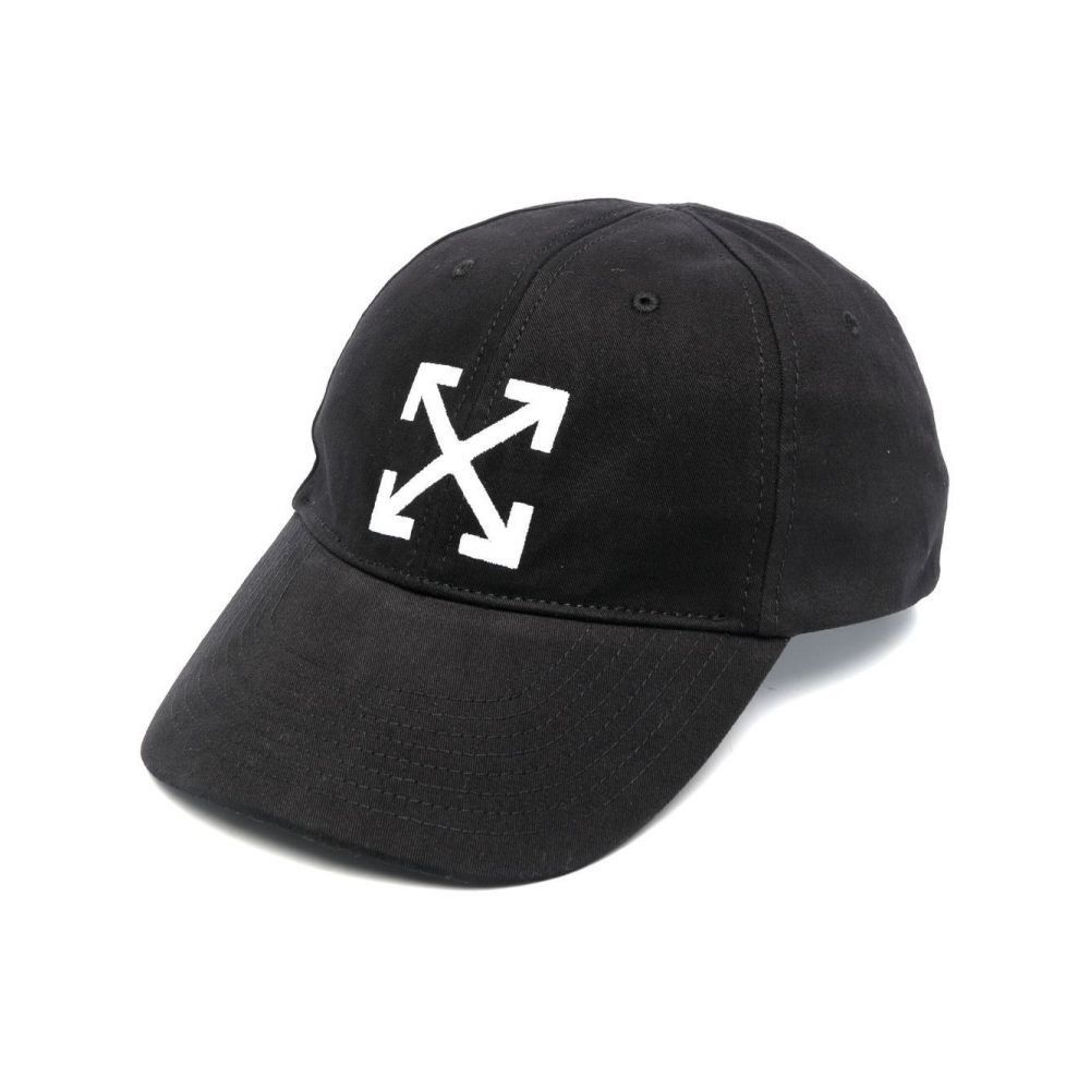 Off-White o1w1db10824 Size: OS / Arrow Baseball Cap in Black Size ONE SIZE - 1 Thumbnail