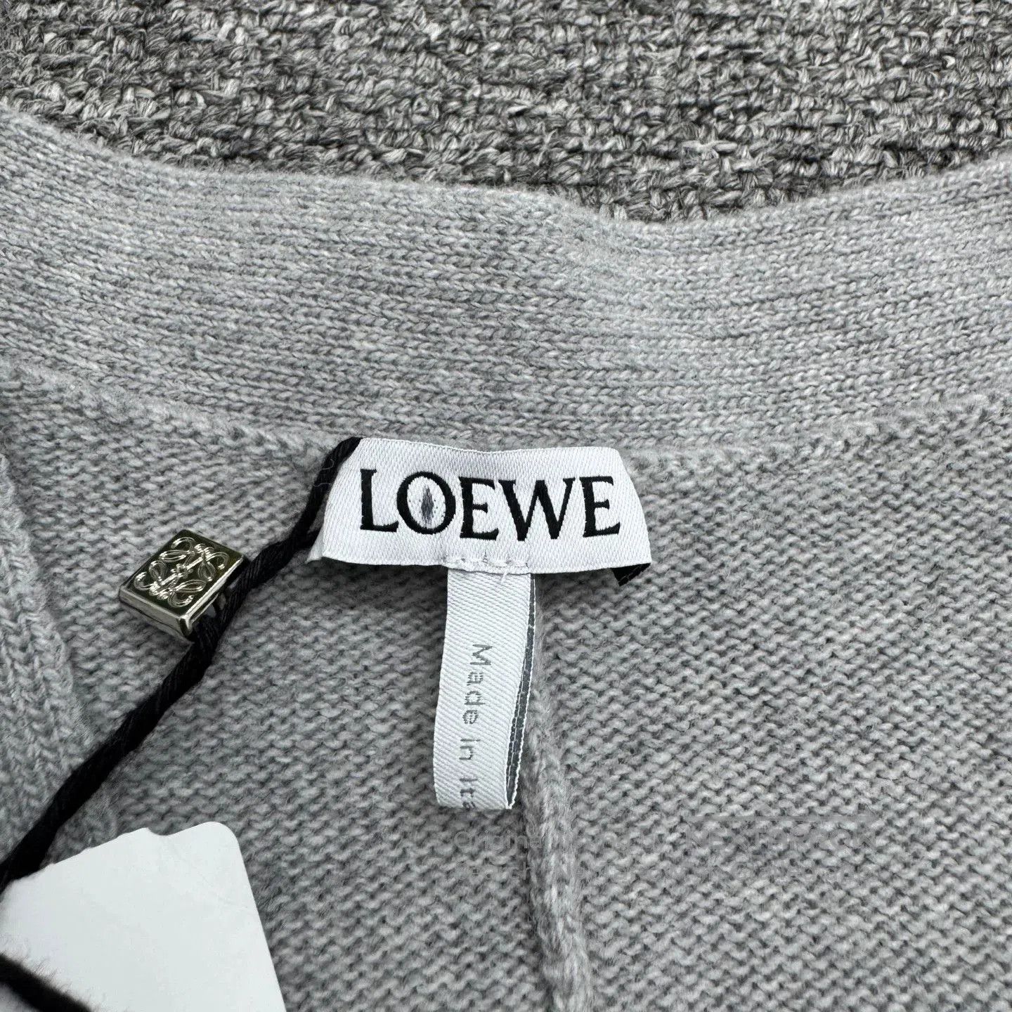 Loewe LOEWE x Suna Fujita Cartoon Embroidery Wool Cardigan. Size US S / EU 44-46 / 1 - 3 Thumbnail