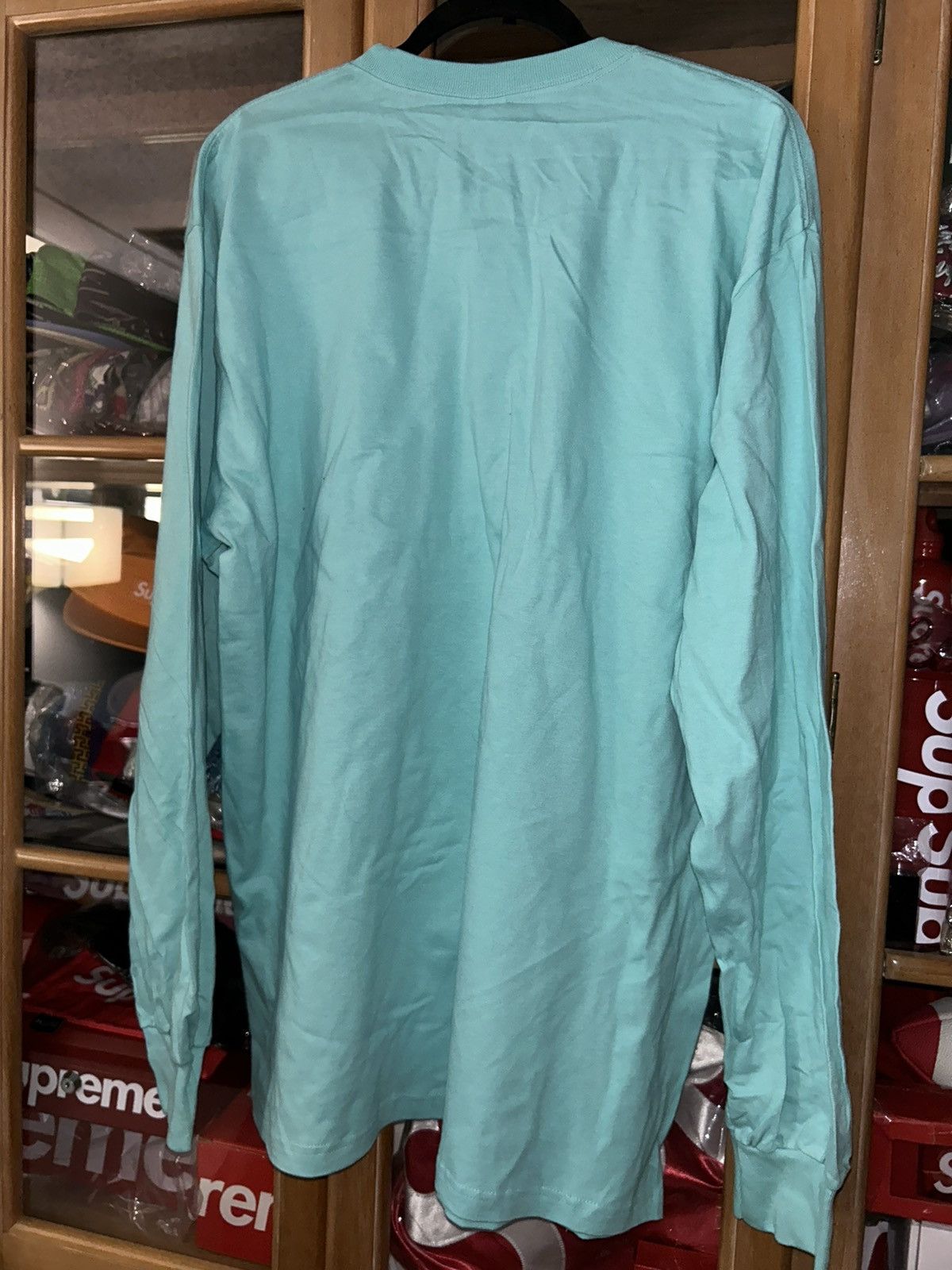 Supreme Supreme Blank L/S Tee Shirt Long Sleeve T/Shirt size XL NEW Size US XL / EU 56 / 4 - 5 Thumbnail