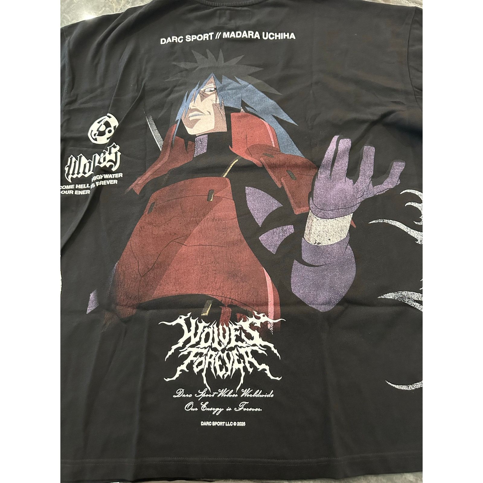 Darc Sport Darc Sport Madara Uchiha Side By Side Premium Tee