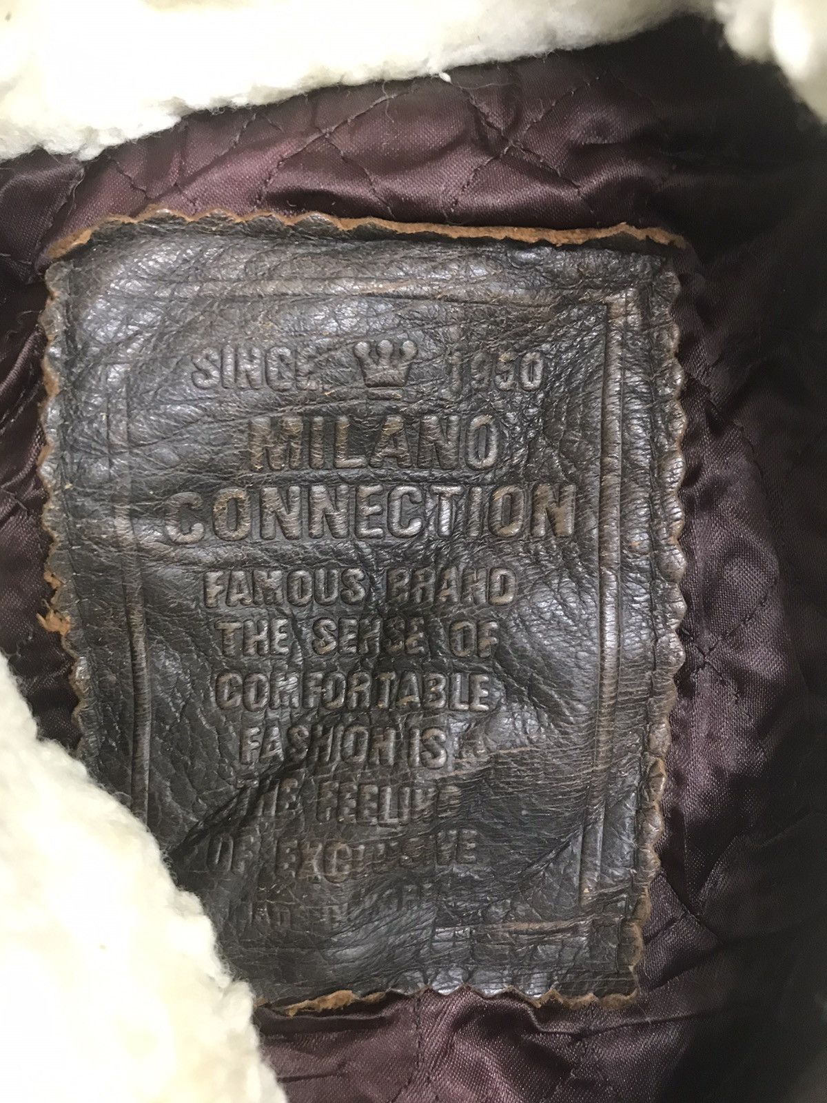 Genuine Leather MILANO CONNECTION A2 Flying Jacket Size US L / EU 52-54 / 3 - 8 Thumbnail