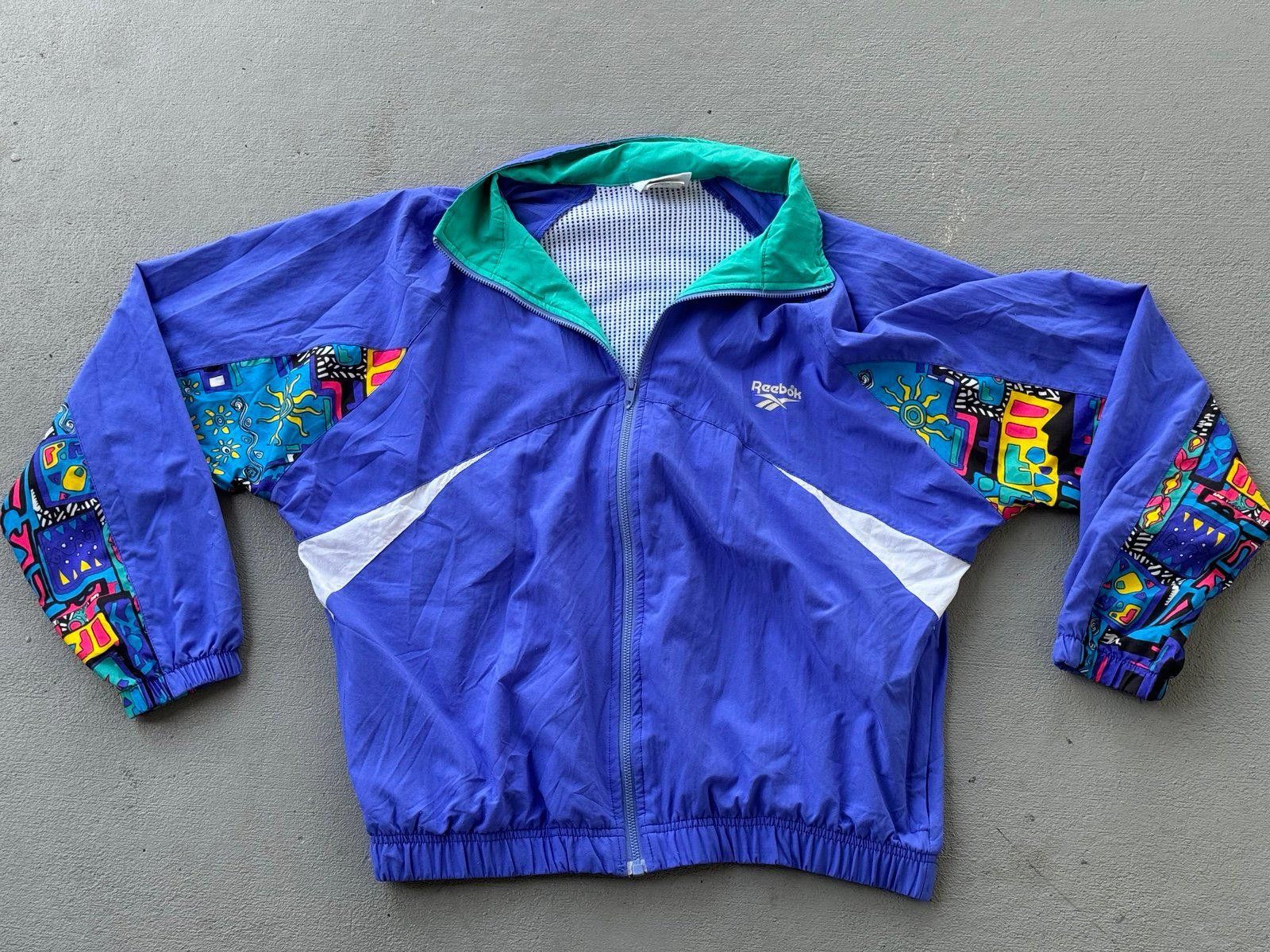 Reebok Vintage Reebok Windbreaker Size US S / EU 44-46 / 1 - 2 Thumbnail