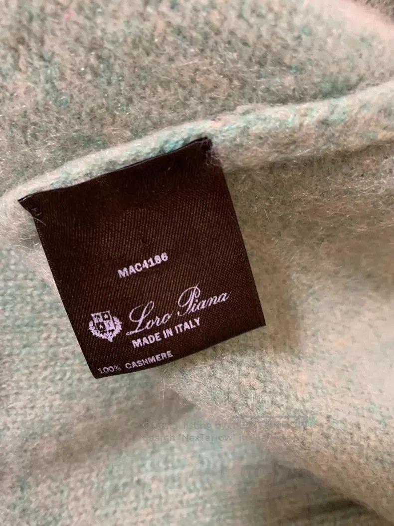 Loro Piana Loro Piana Cashmere Sweater, Mixed Flower Green Size M / US 6-8 / IT 42-44 - 4 Thumbnail