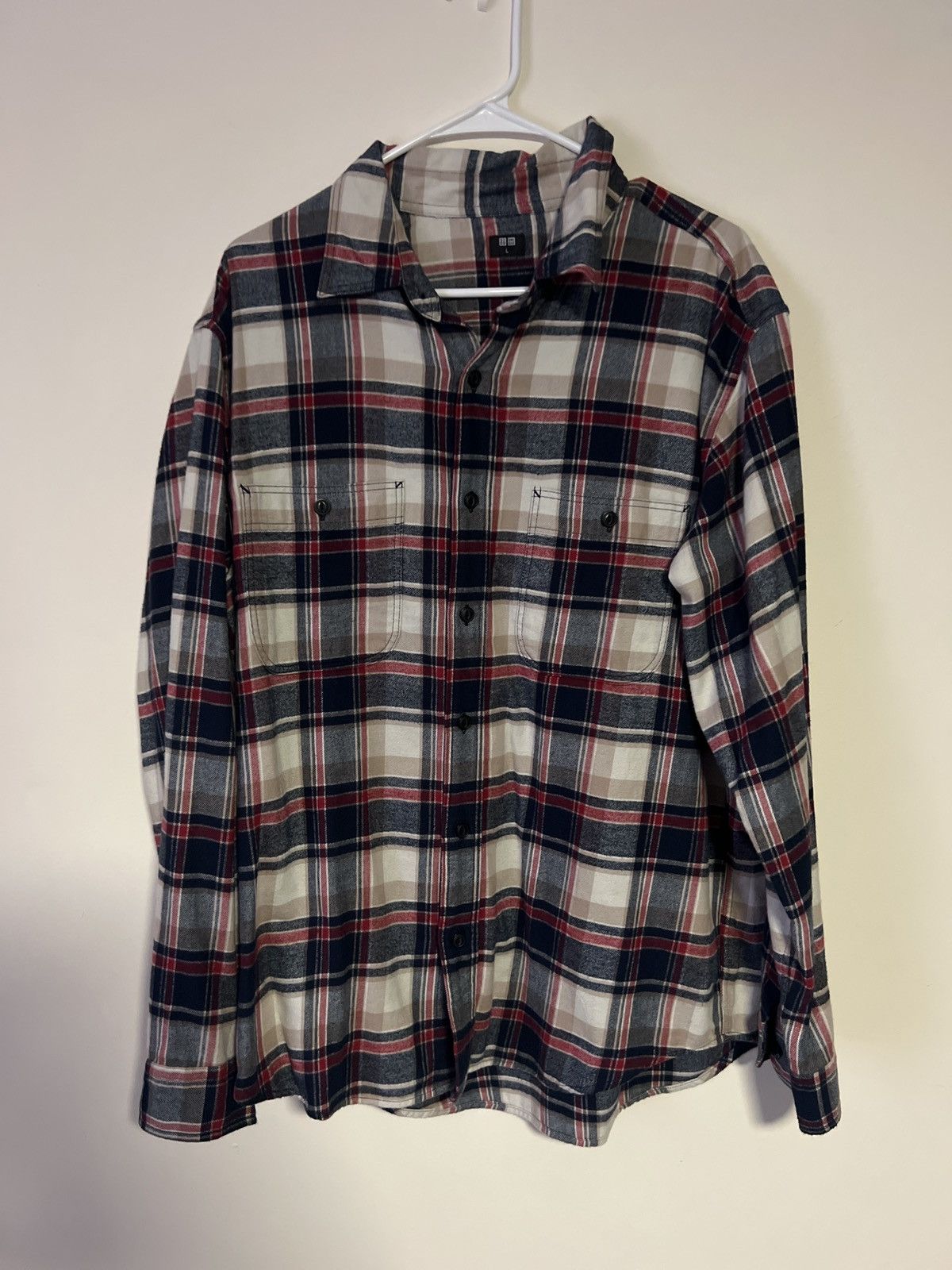 Uniqlo Uniqlo Flannel Shirt Size US L / EU 52-54 / 3 - 1 Thumbnail