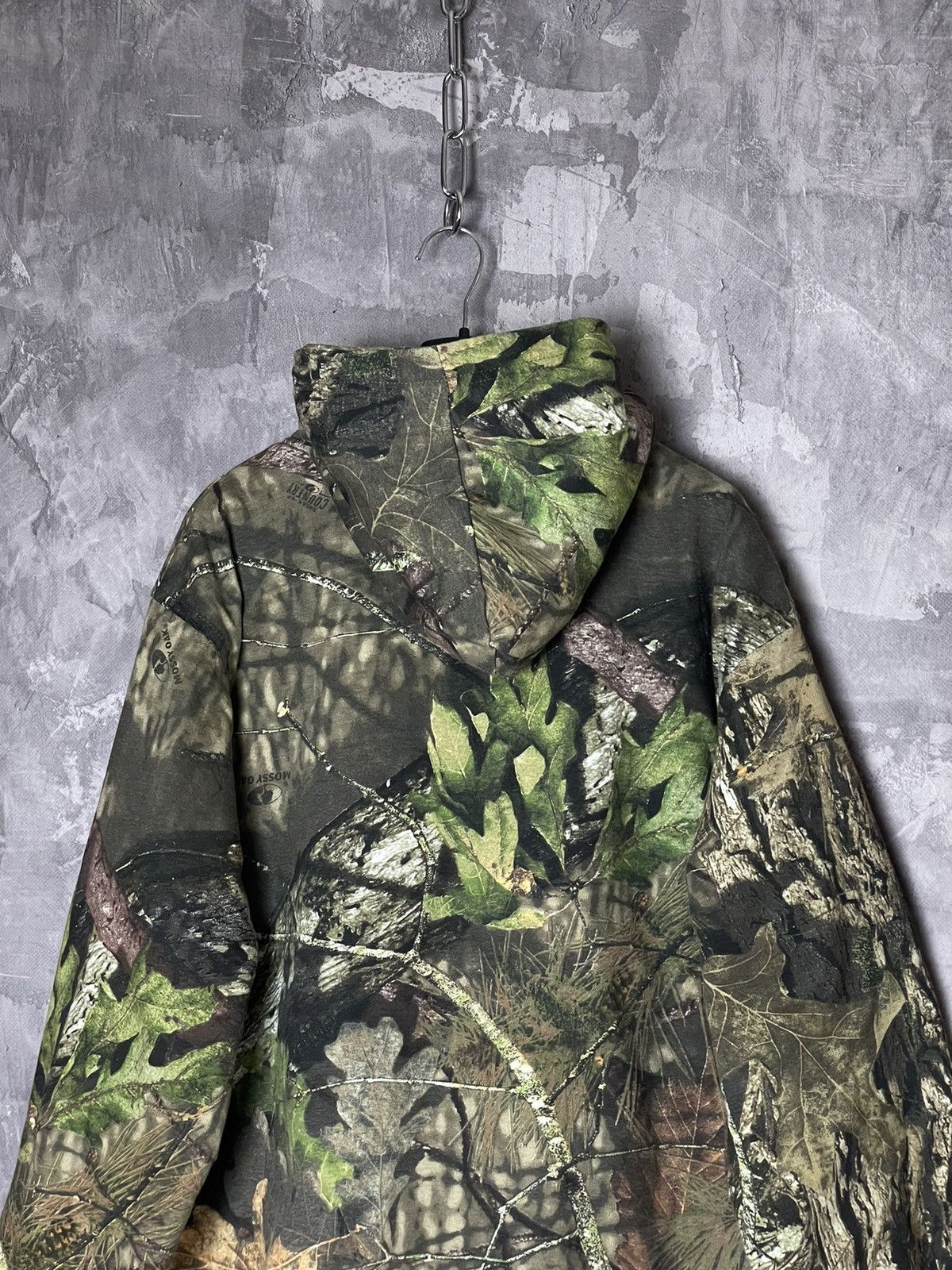 Mossy Oaks × Realtree × Vintage Vintage Y2k Mossy Oak Camo Zip Up Jacket Size US L / EU 52-54 / 3 - 12 Thumbnail