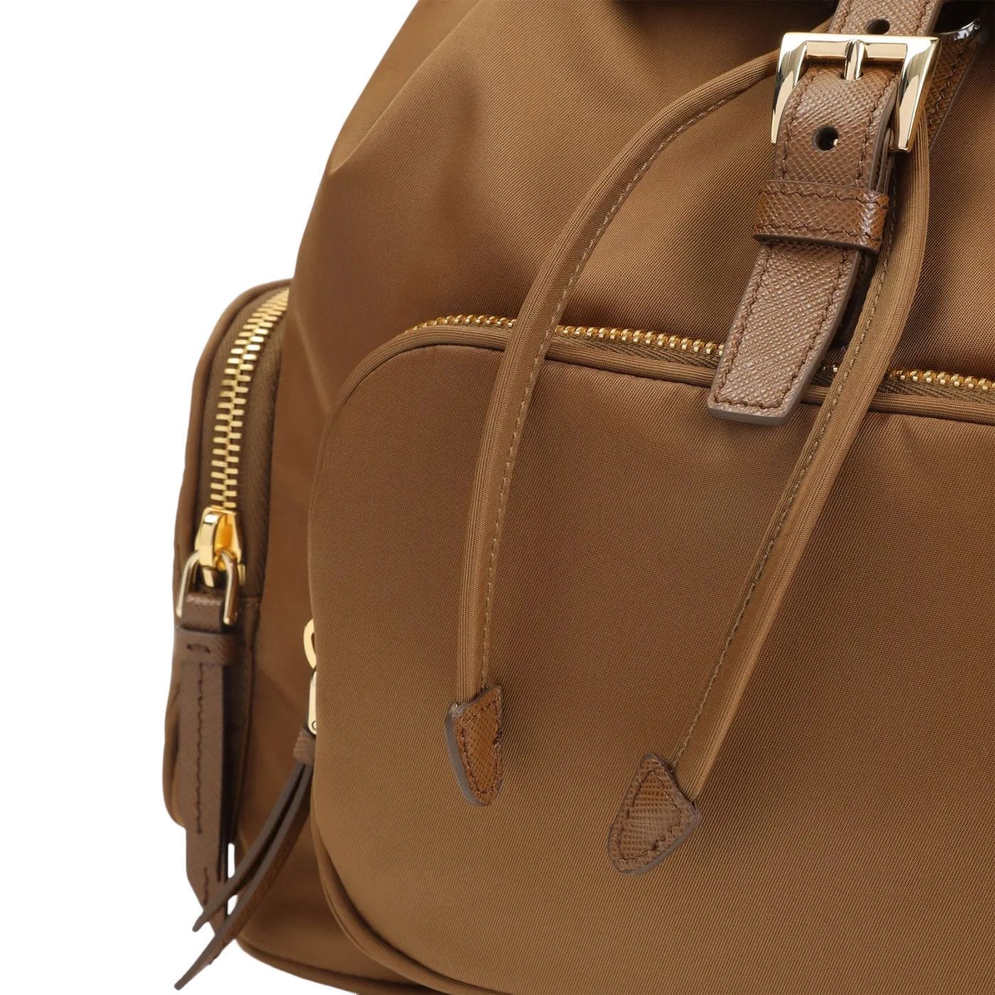 Prada PRADA $2400 Brandy Small Re-Nylon Backpack New & Authentic Size ONE SIZE - 3 Thumbnail